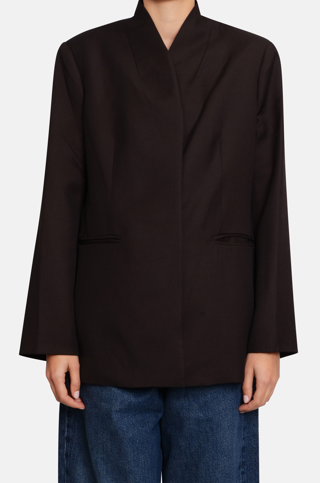 Reese Blazer in Balsamic-1