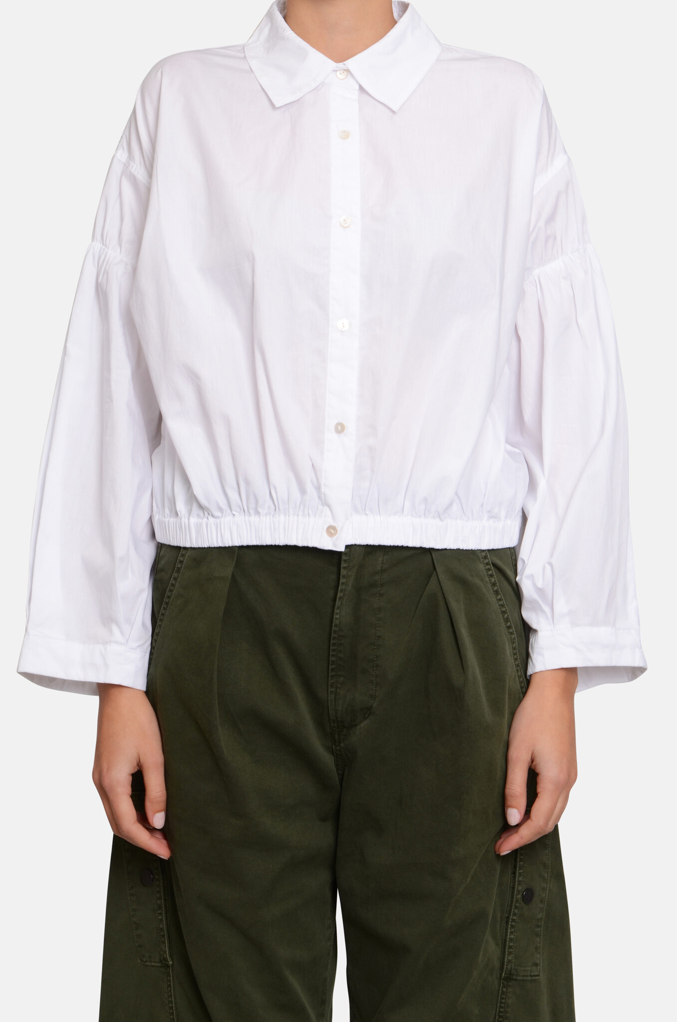 Poplin Veda Shirt White-1