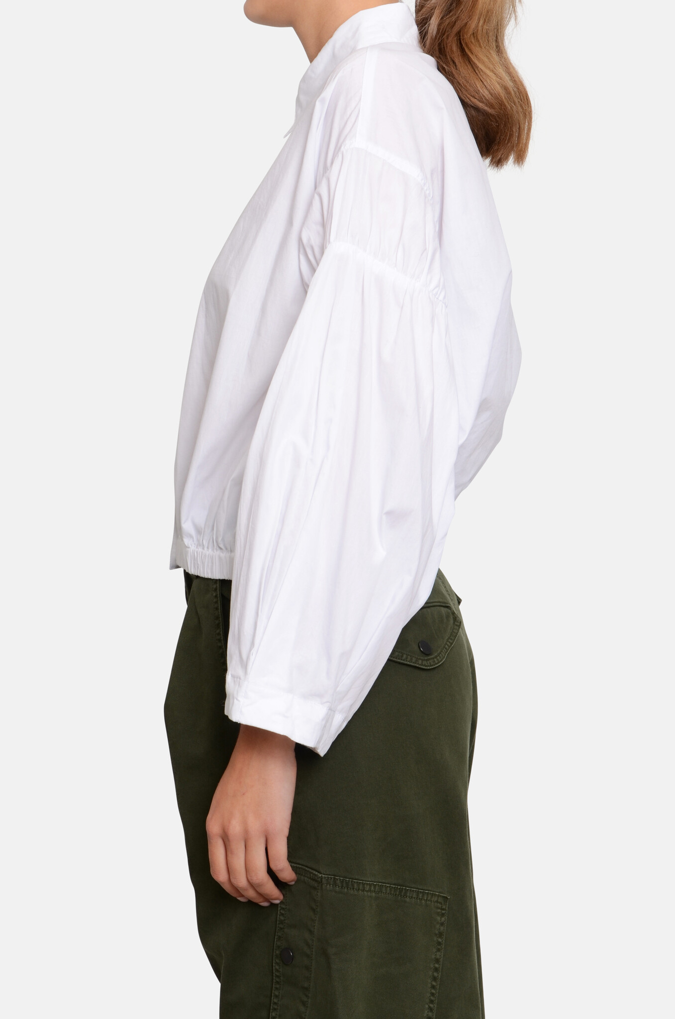 Poplin Veda Shirt White-3