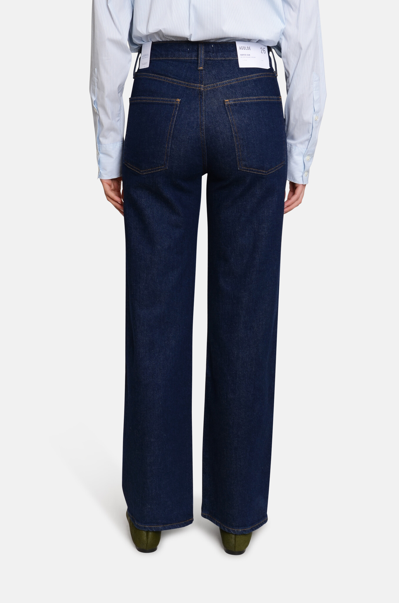 Harper Straight Stretch Jean in Reissue-4