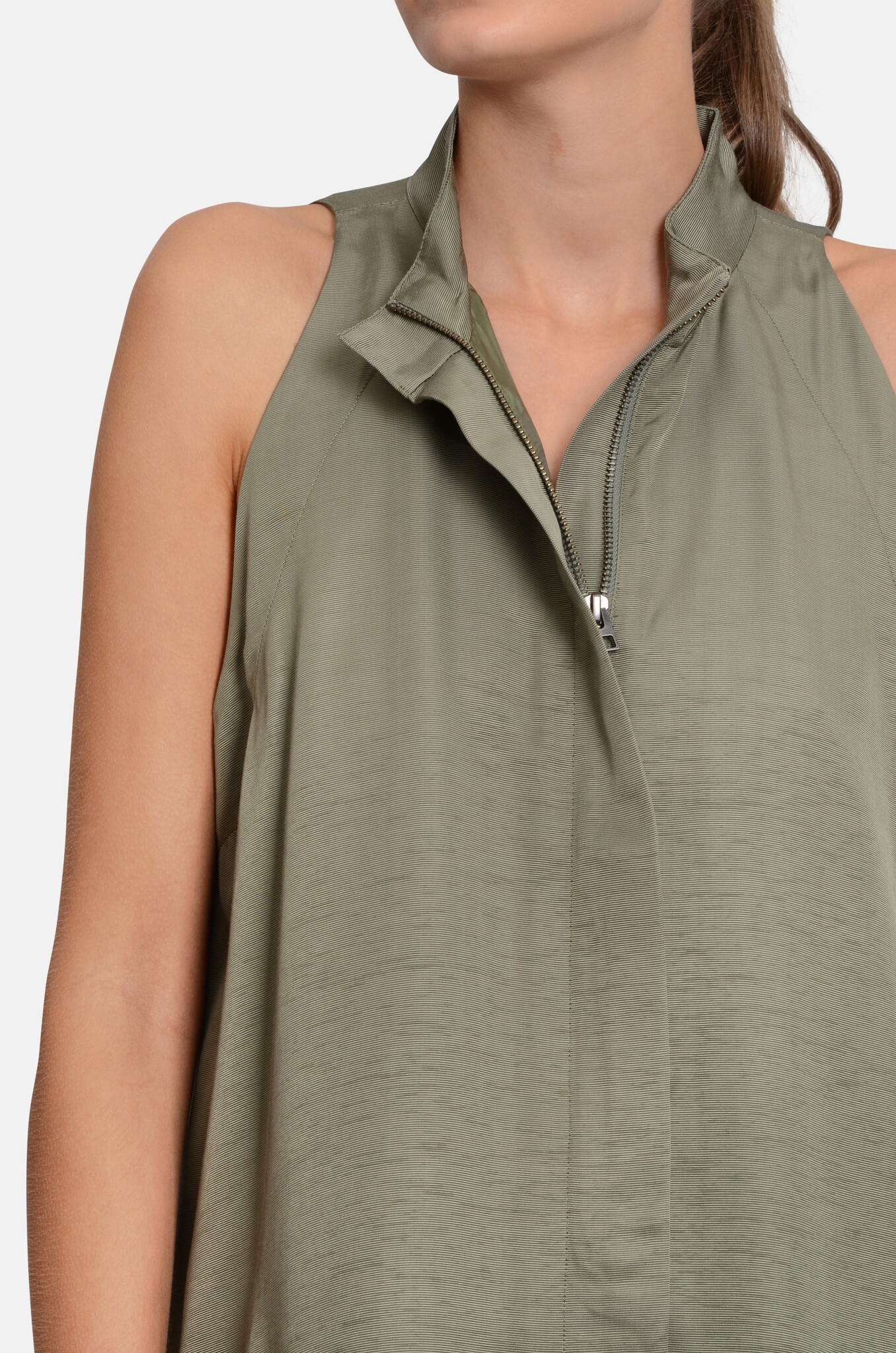 Kaley Grossgrain Halter Top Vertiver-5