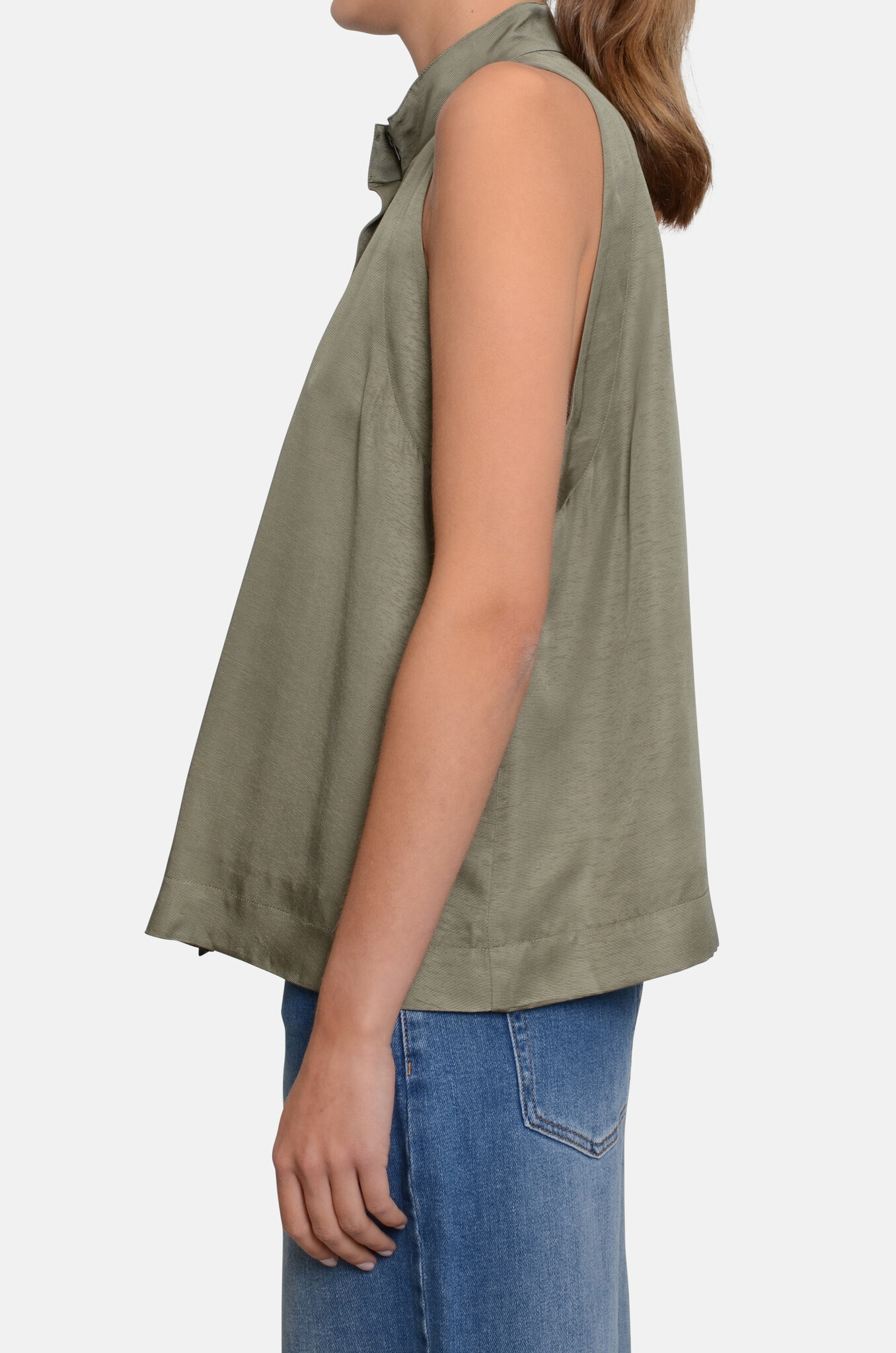 Kaley Grossgrain Halter Top Vertiver-3