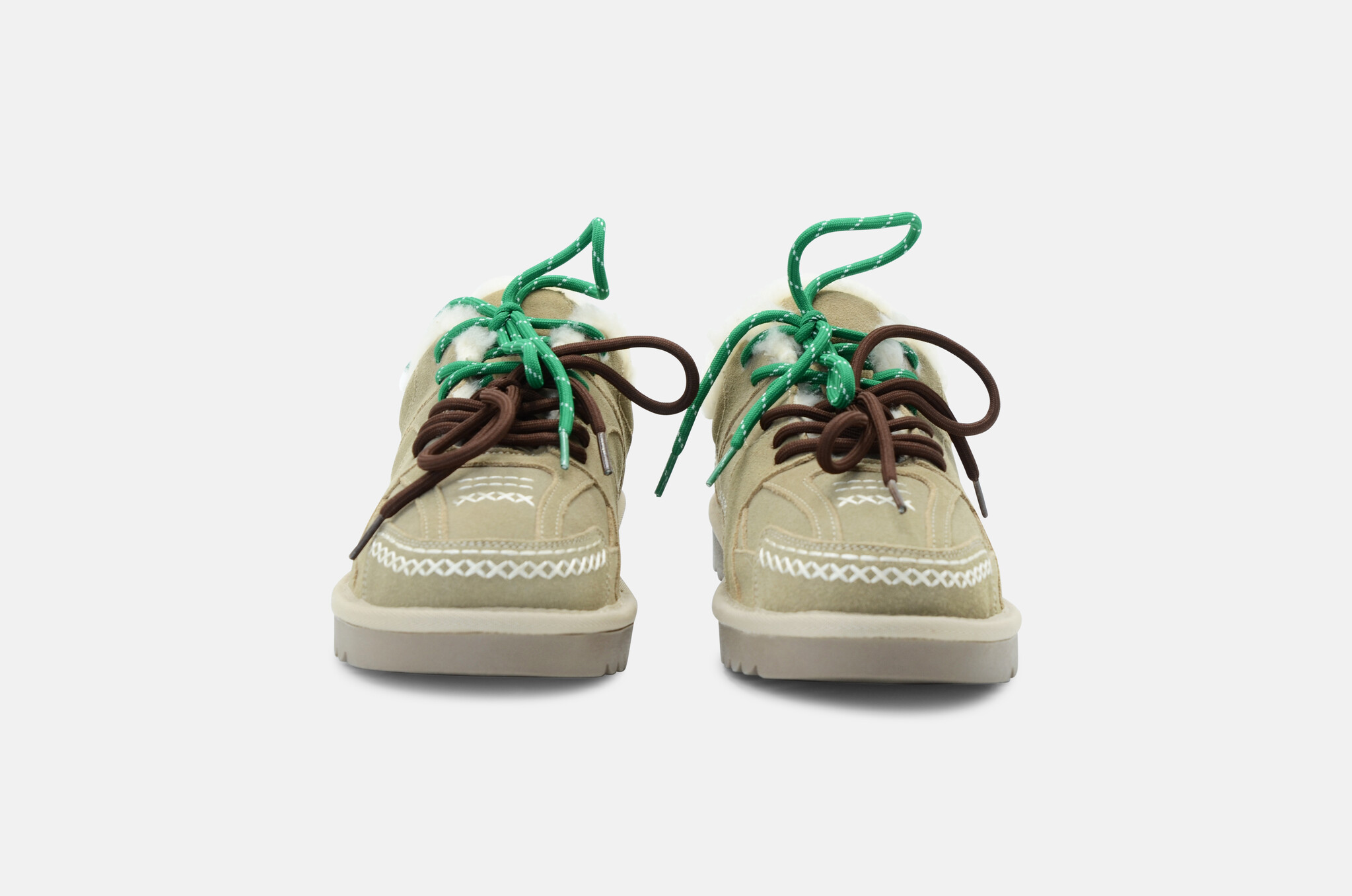 Mammoth Shearling Sneaker Taupe-3