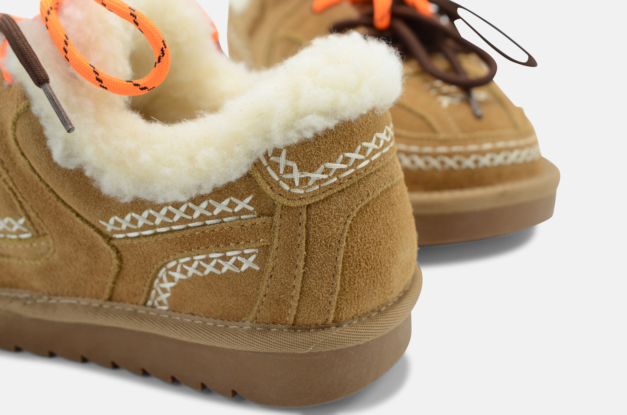 Mammoth Shearling Sneaker Tobacco-4