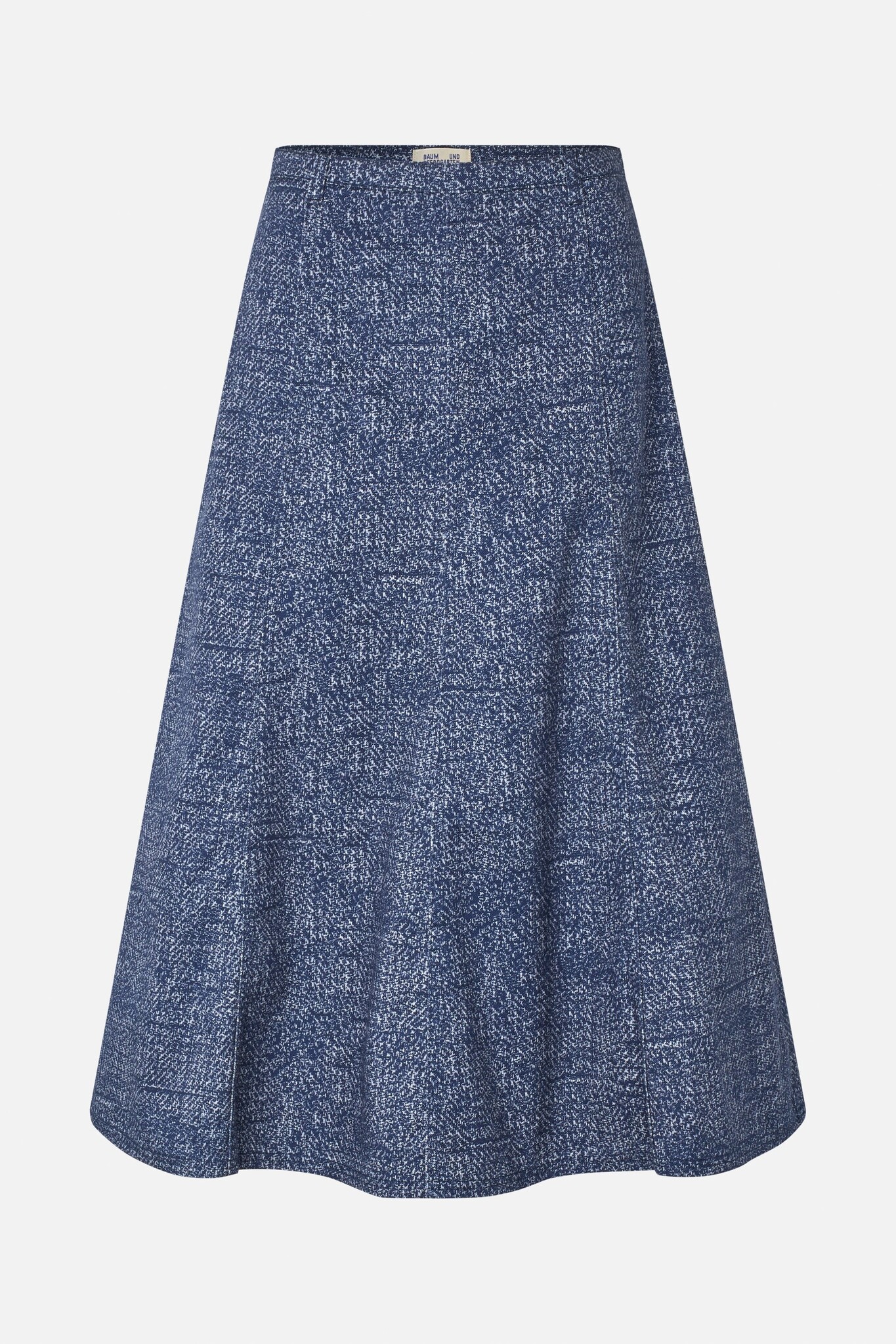 Saara Skirt Printed Chunky Twill-1