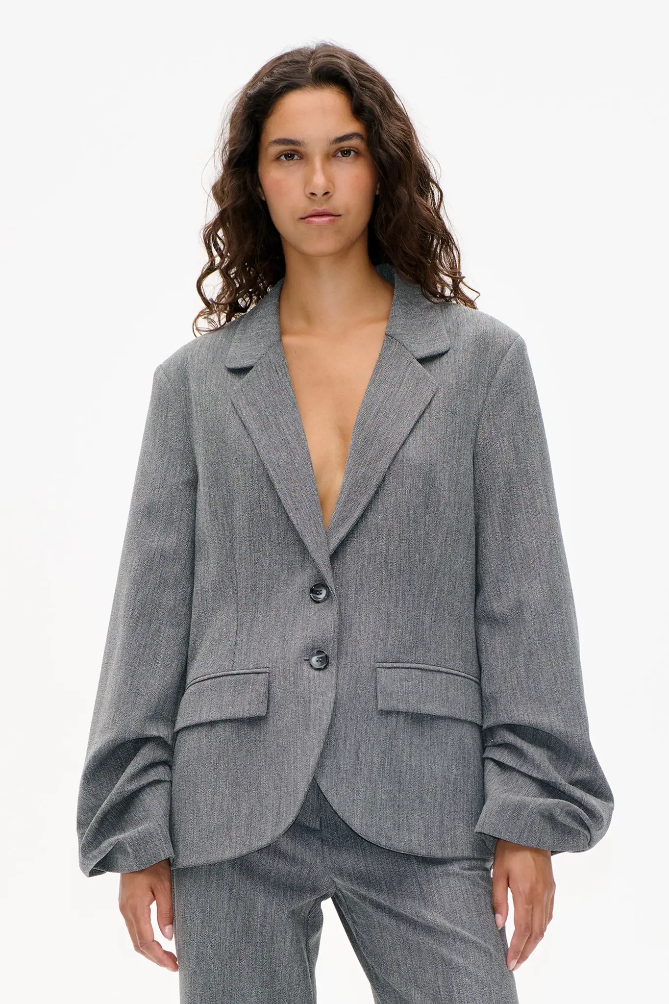 Bera Jacket in Dark Grey-2