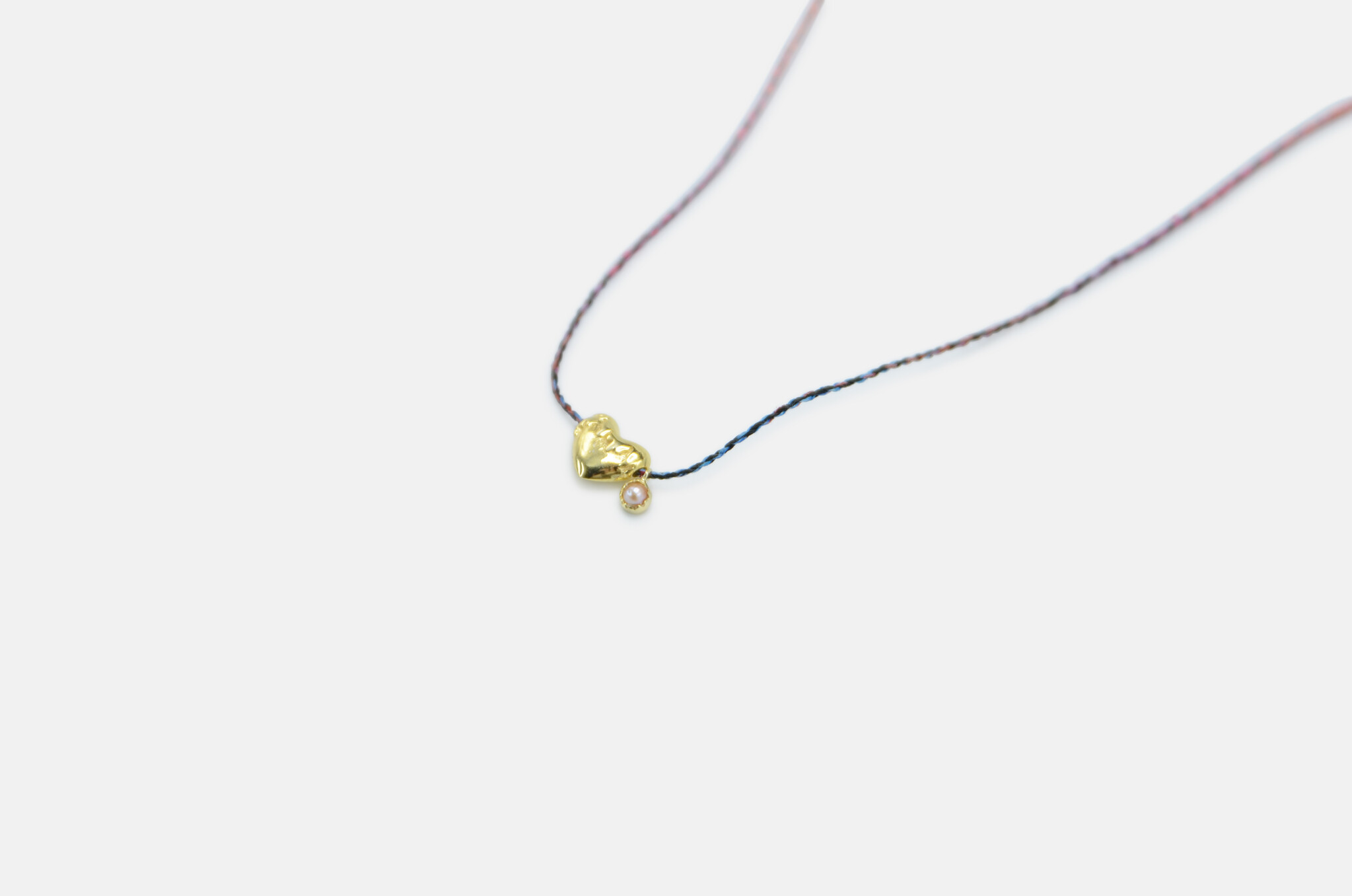 Bubble Heart Necklace-2