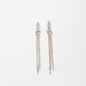 Romee Earrings in Silver-1