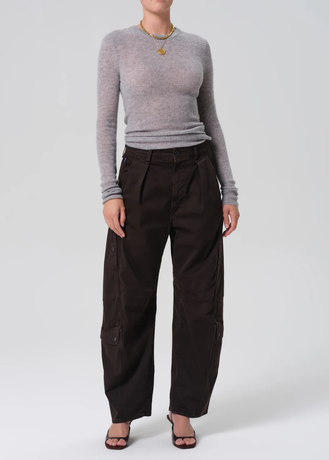 Flight Pant in Carob-2