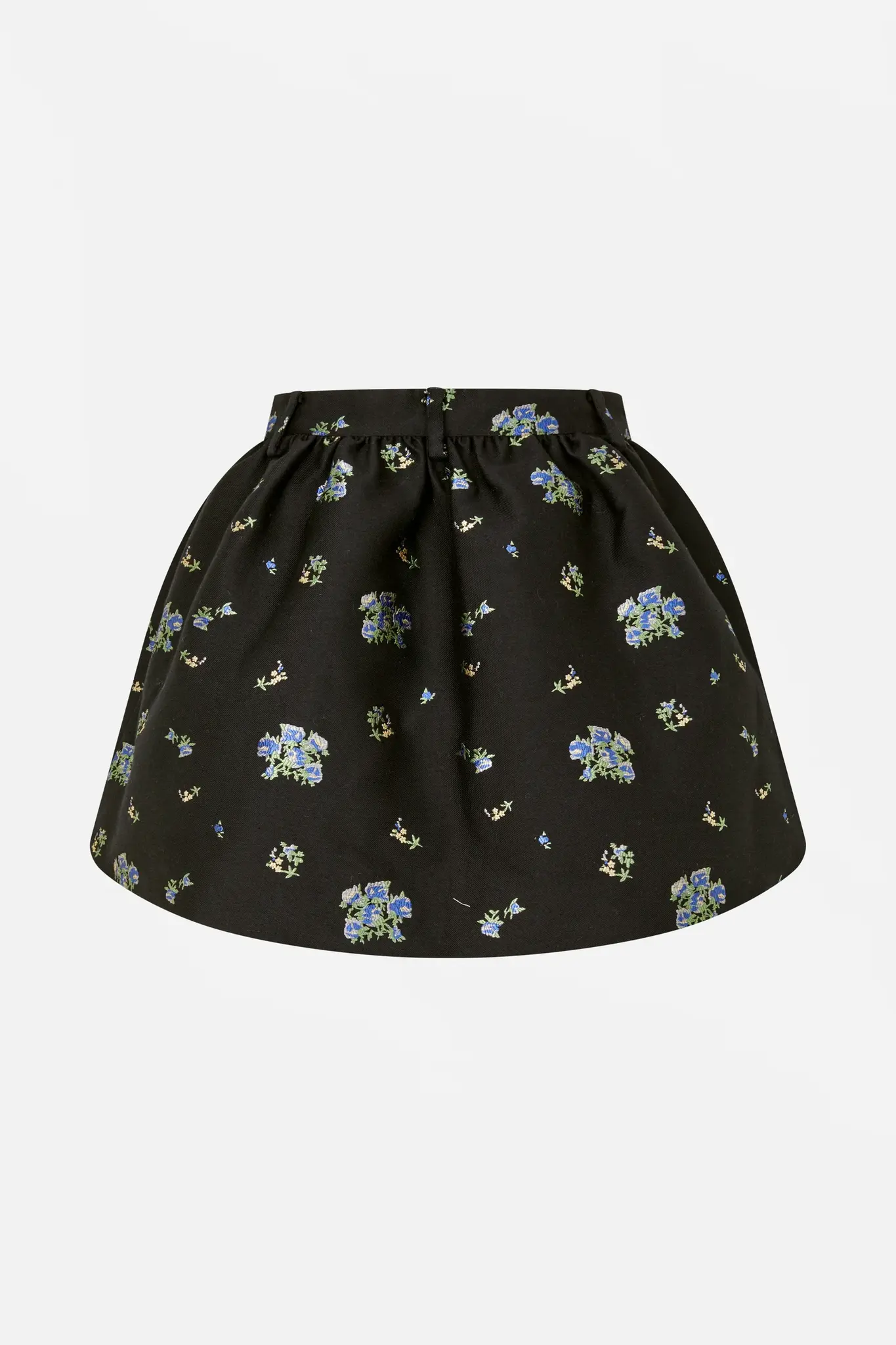 Samaya Skirt in Black Small Flower-3