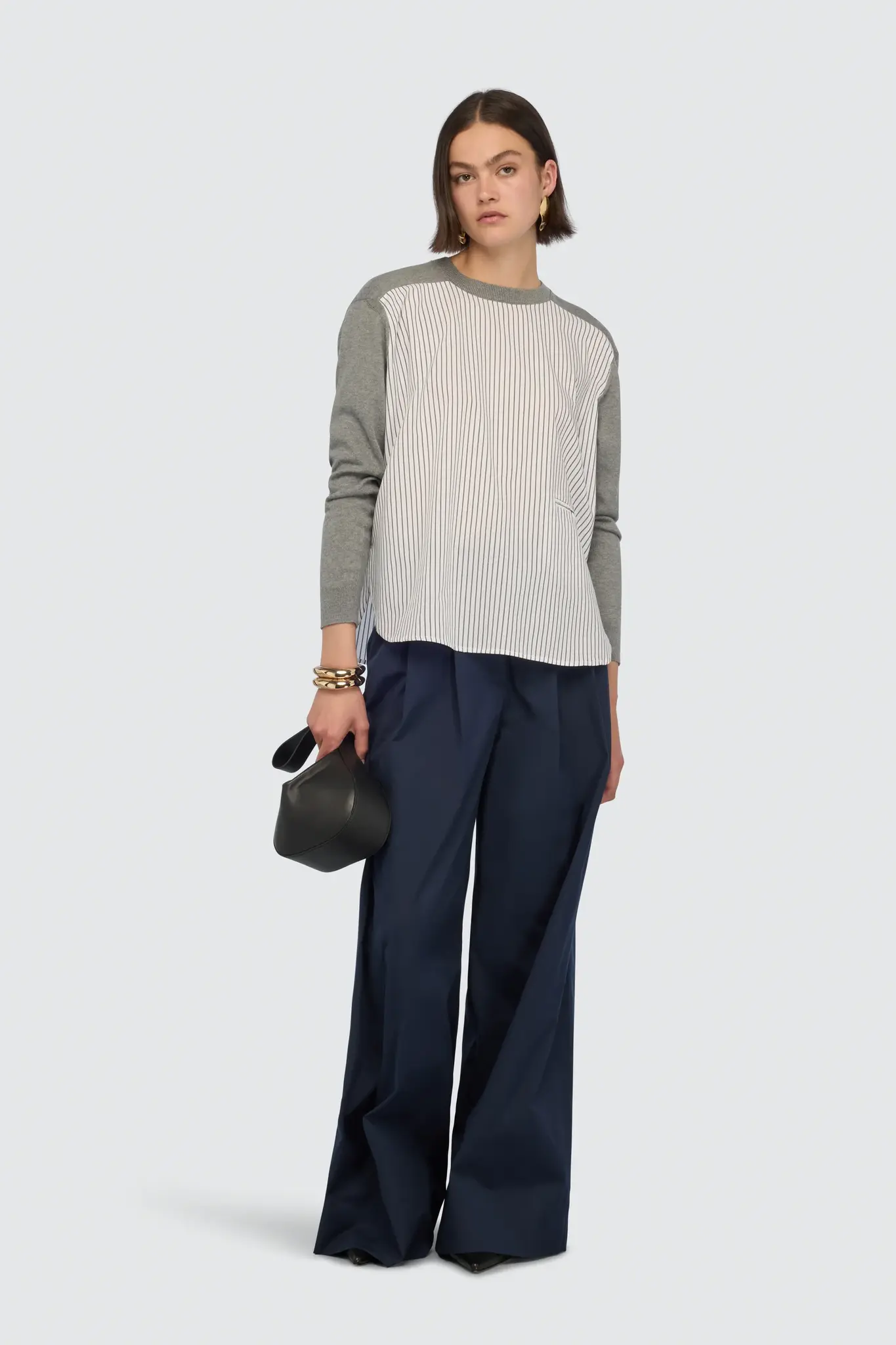 Magdalena Knit in Pearl Grey-4