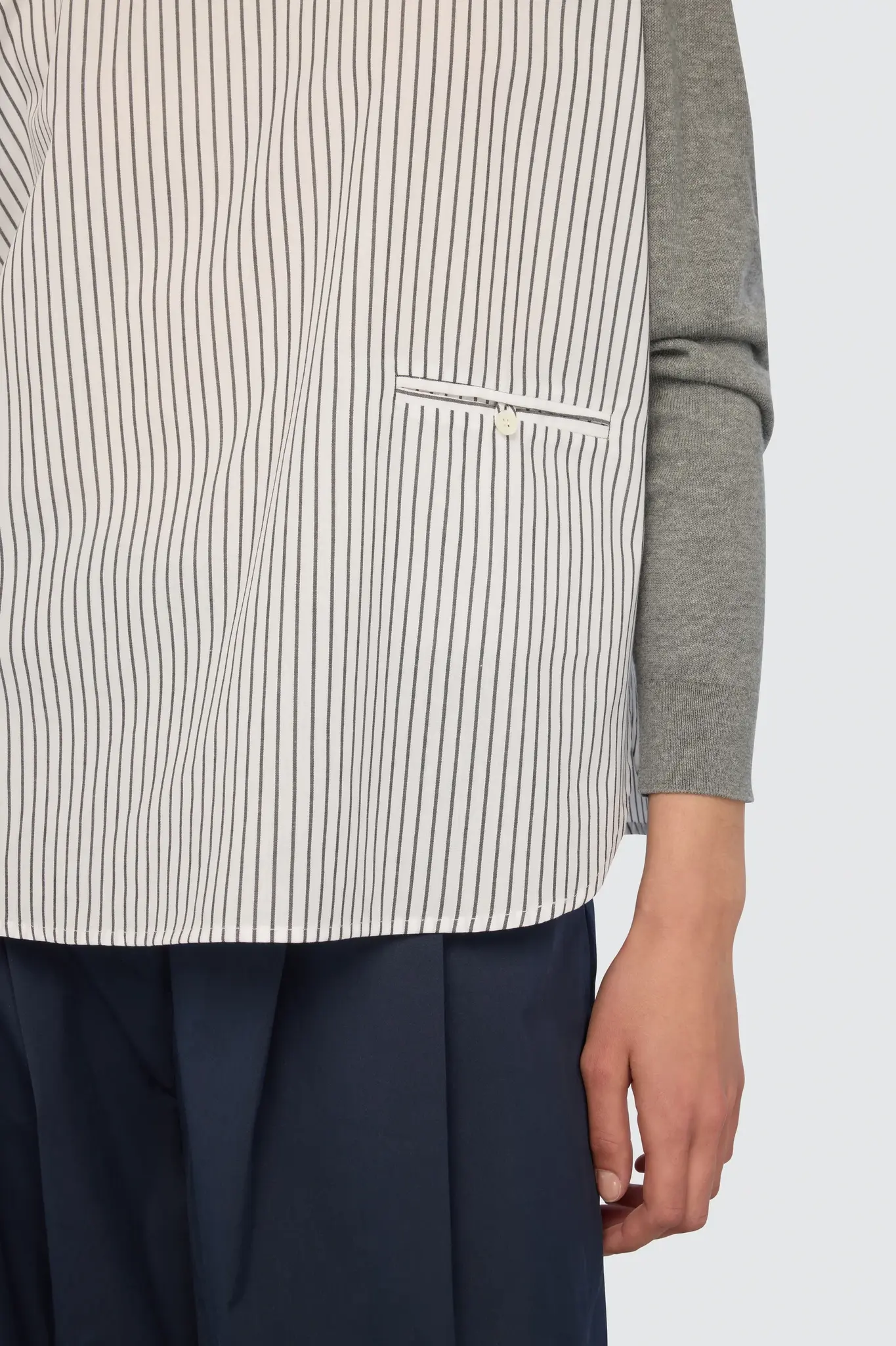 Magdalena Knit in Pearl Grey-3