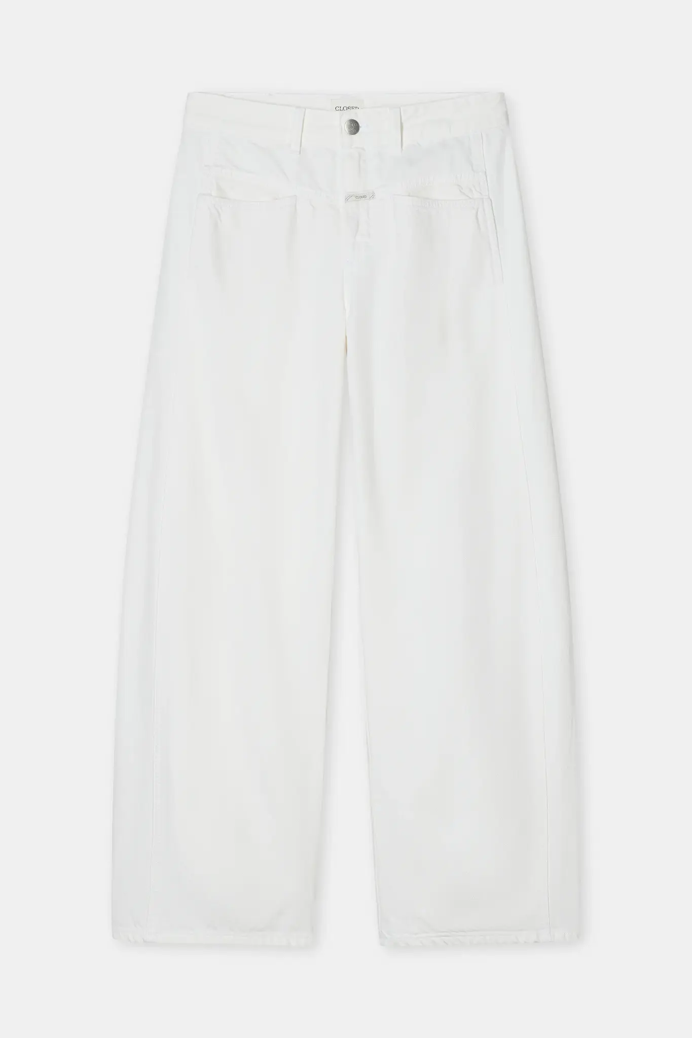 Tori-X Barrel Jeans Ecru-1