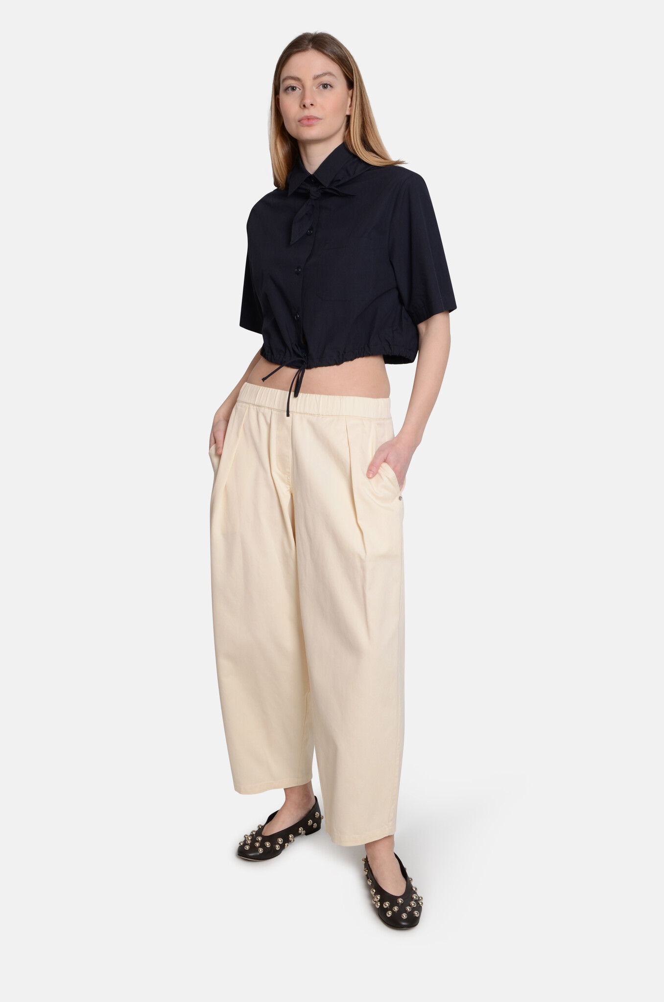 Short Shirt with Bandana Night-2