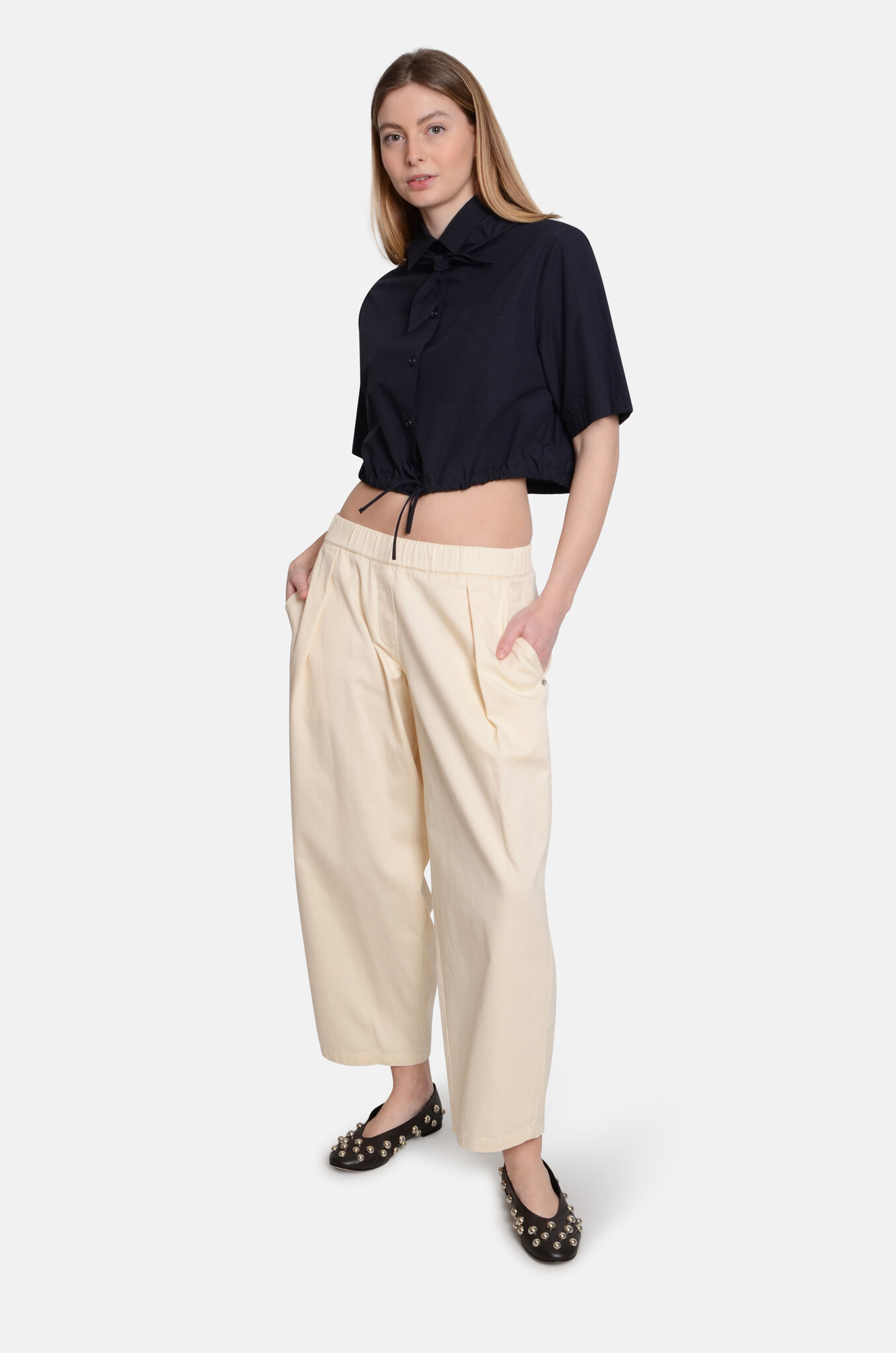 Short Shirt with Bandana Night-5