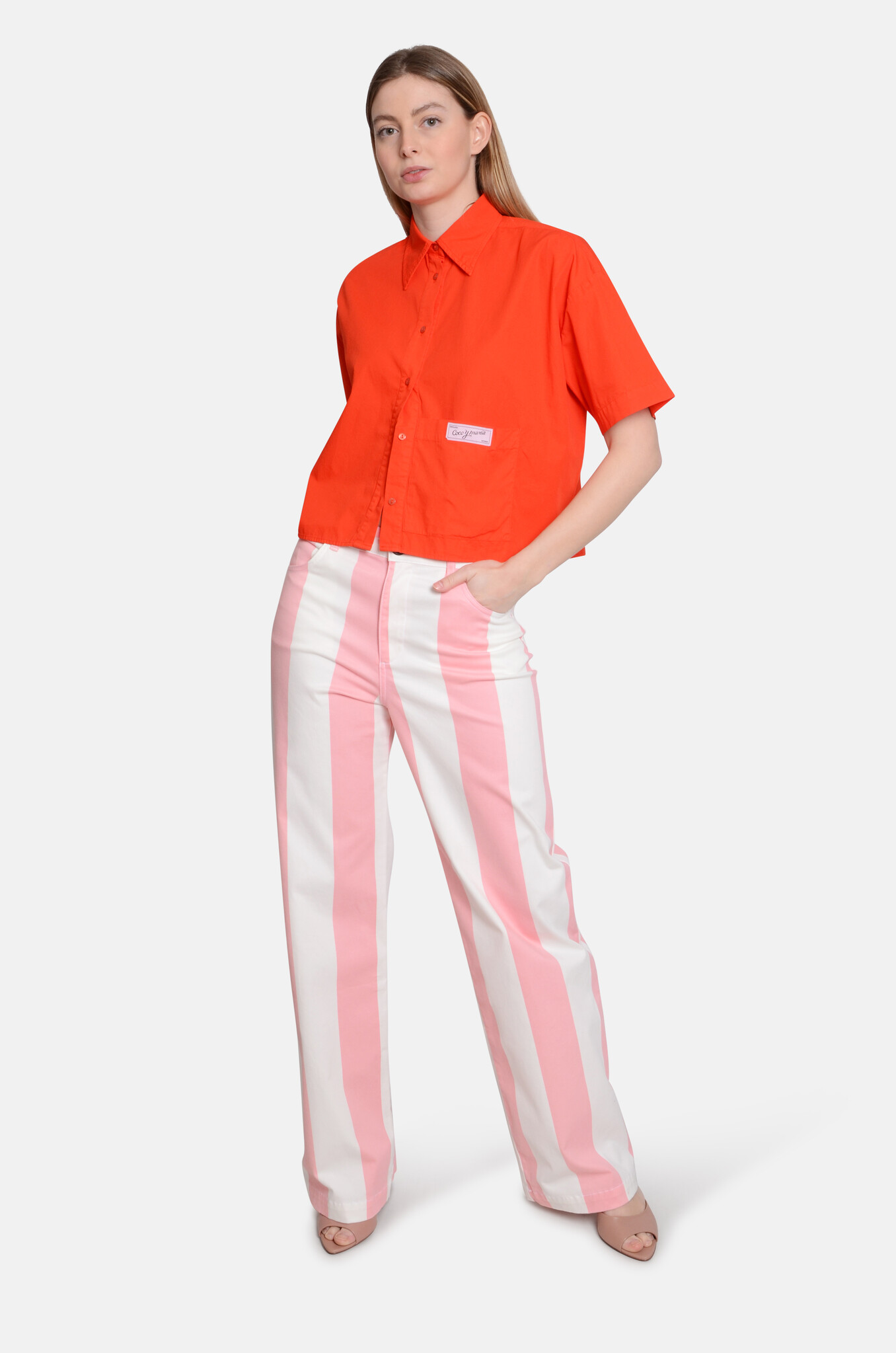 Camilla Pants Pink Stripes-2