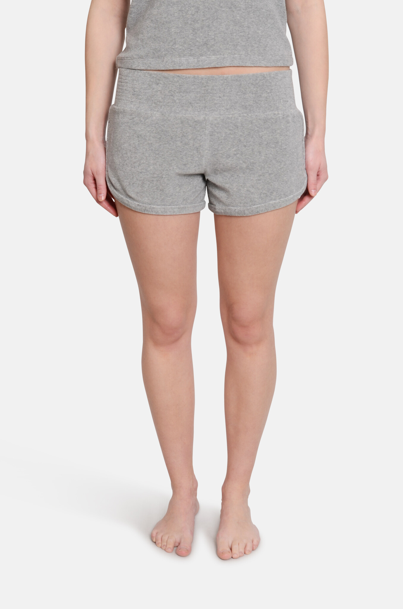 Jessy Shorts Terry Grey-1