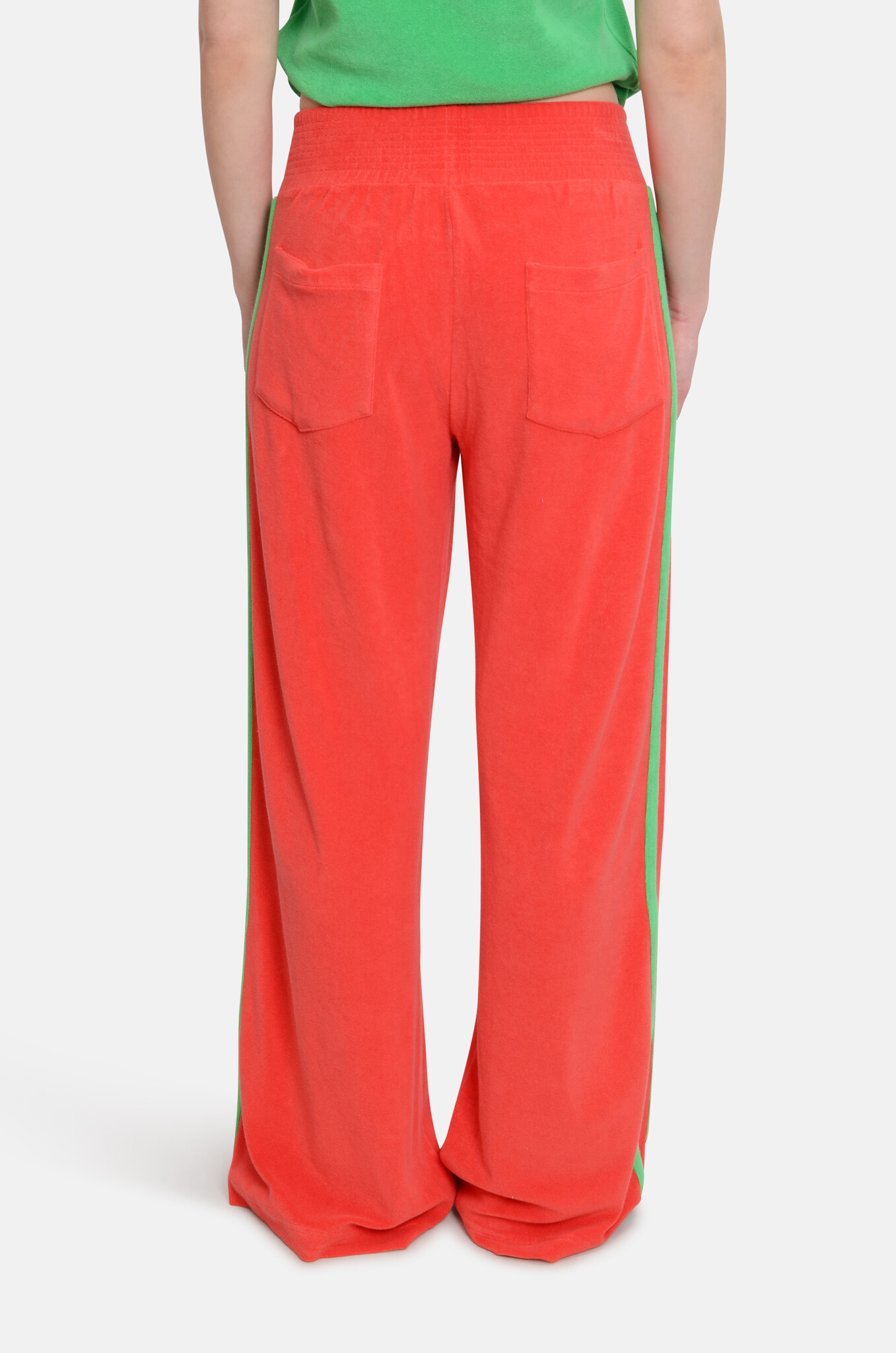 Jolie Pants Terry Red & Green-4