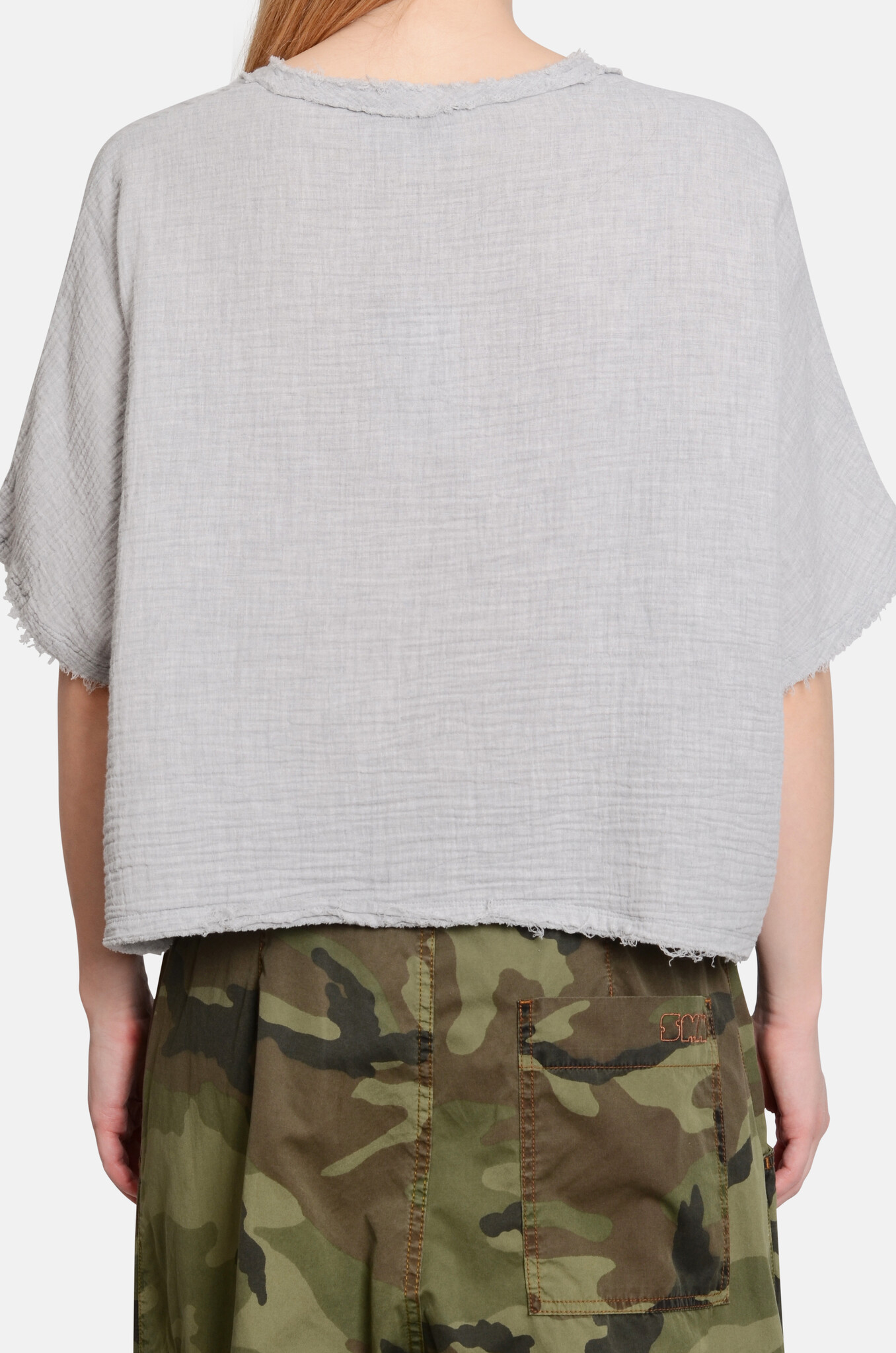 Fiji Top Light Cotton Light Grey-4