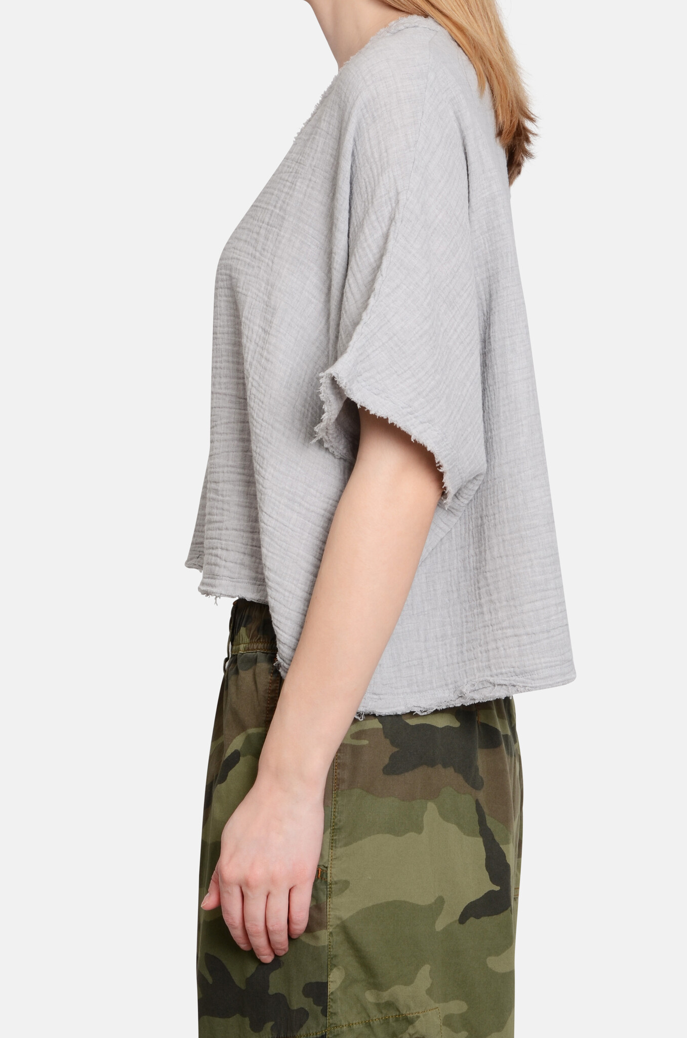 Fiji Top Light Cotton Light Grey-3