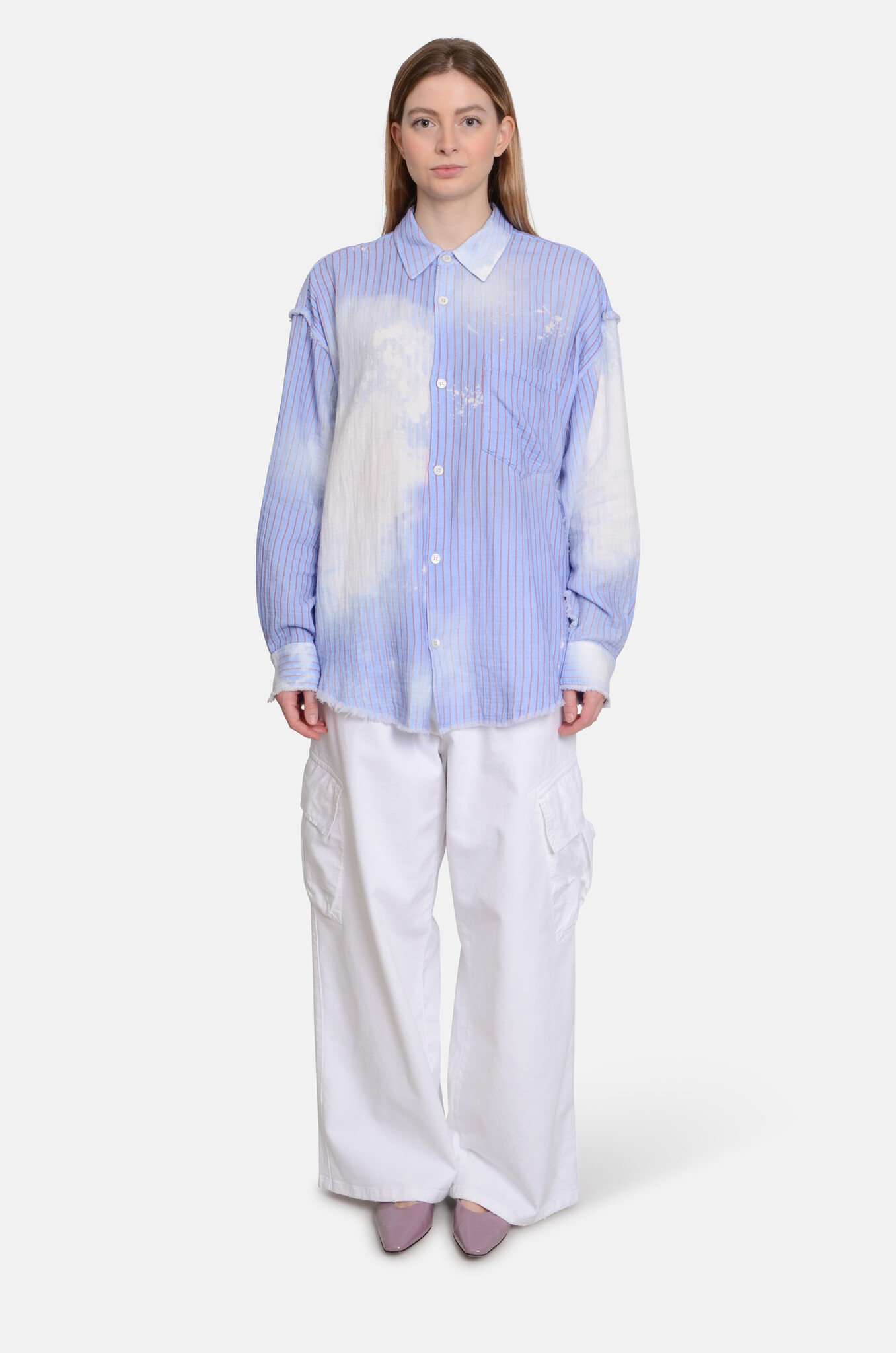 Romeo Pants Lightweight White-6