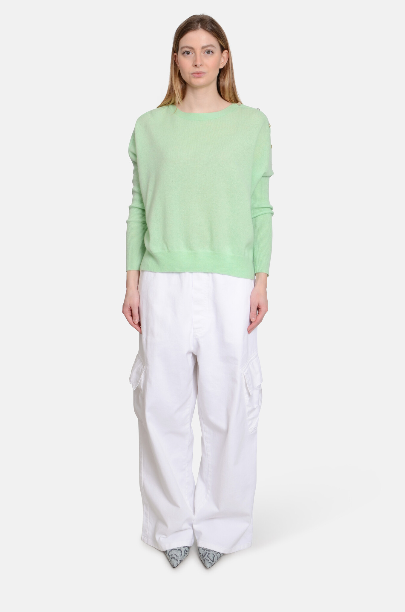 Rafaella Knit in Pastel Green-6