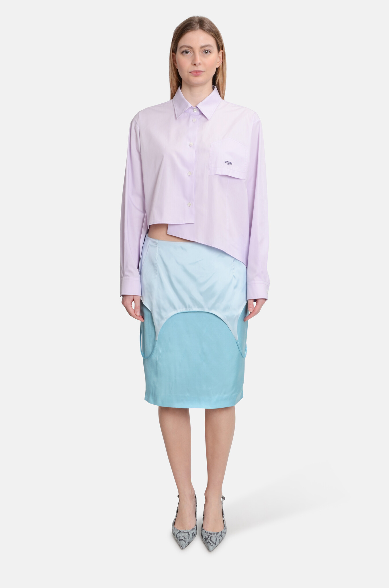 Jackie Skirt in Light Blue-5