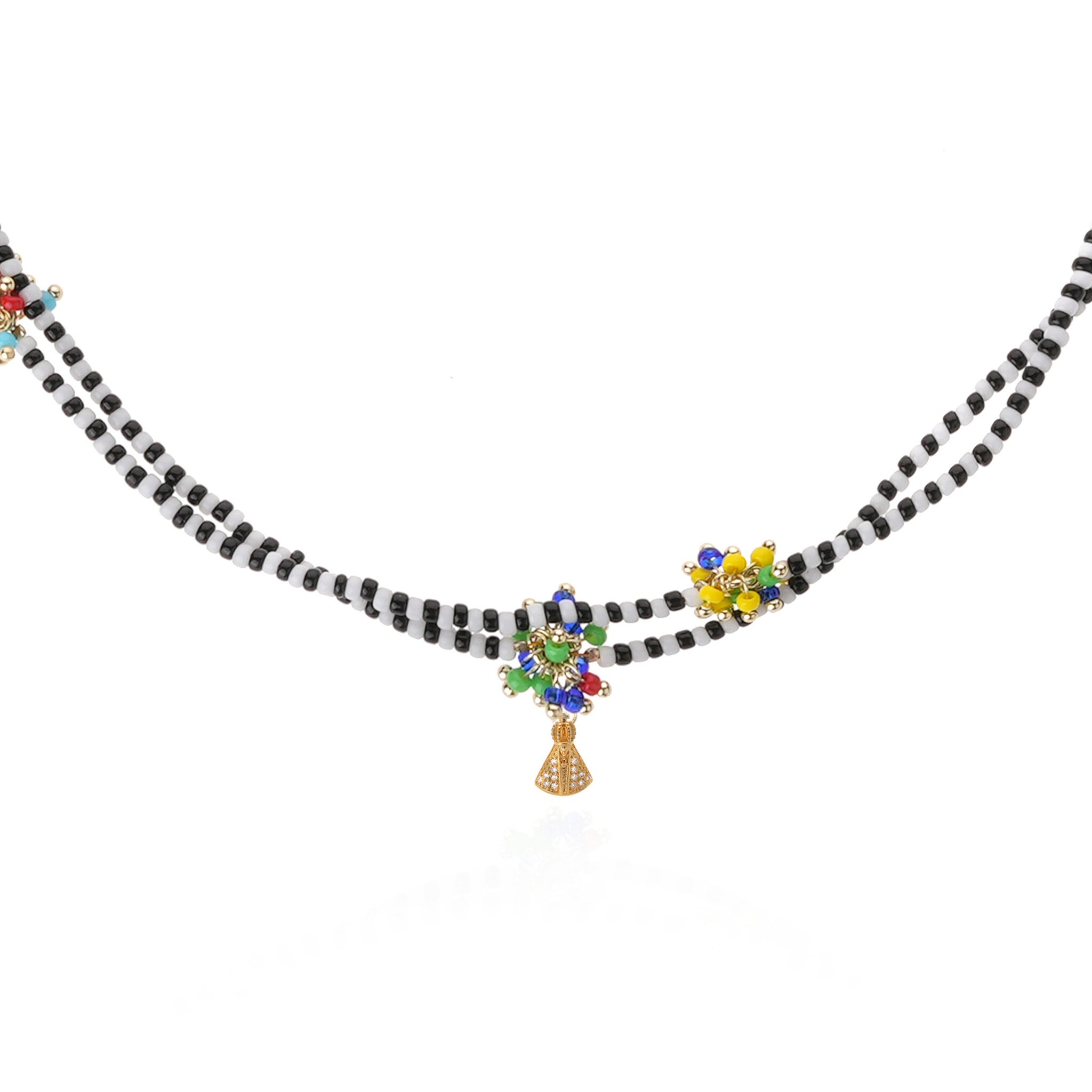 Rowana Necklace Multico-2