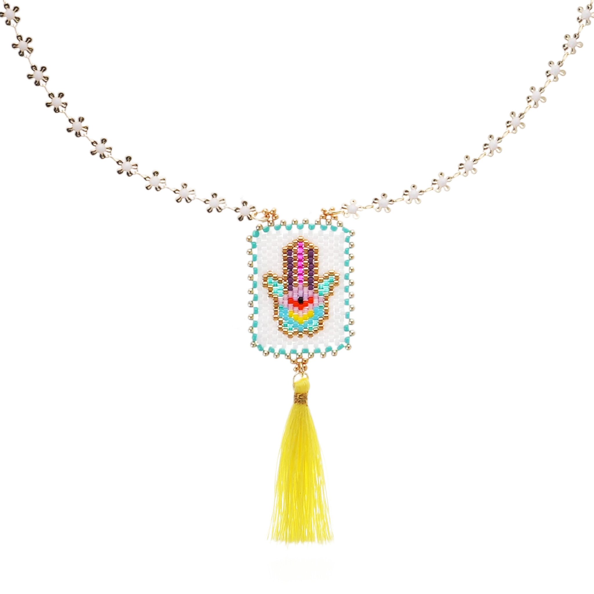 Bonito Necklace Yellow-2