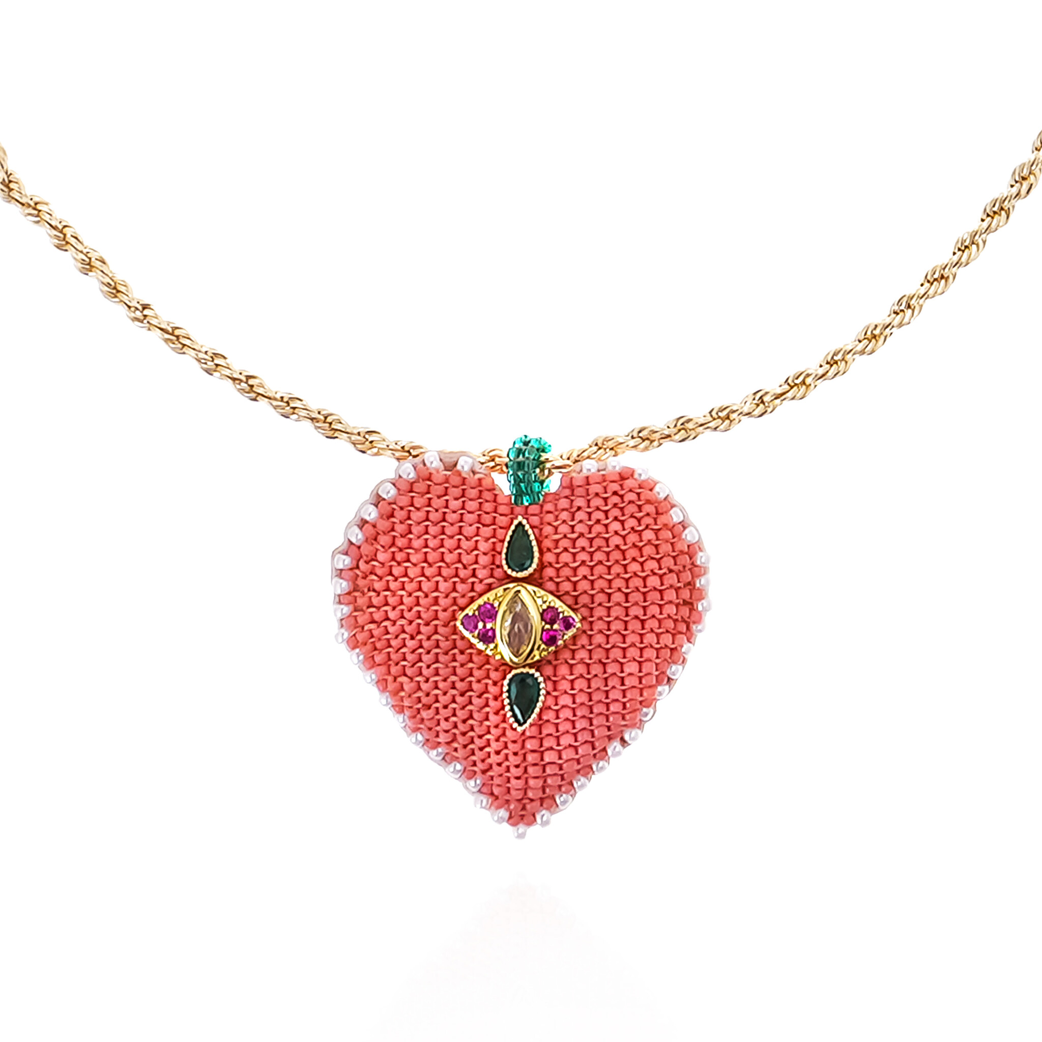 Fortaza Necklace Rose-2