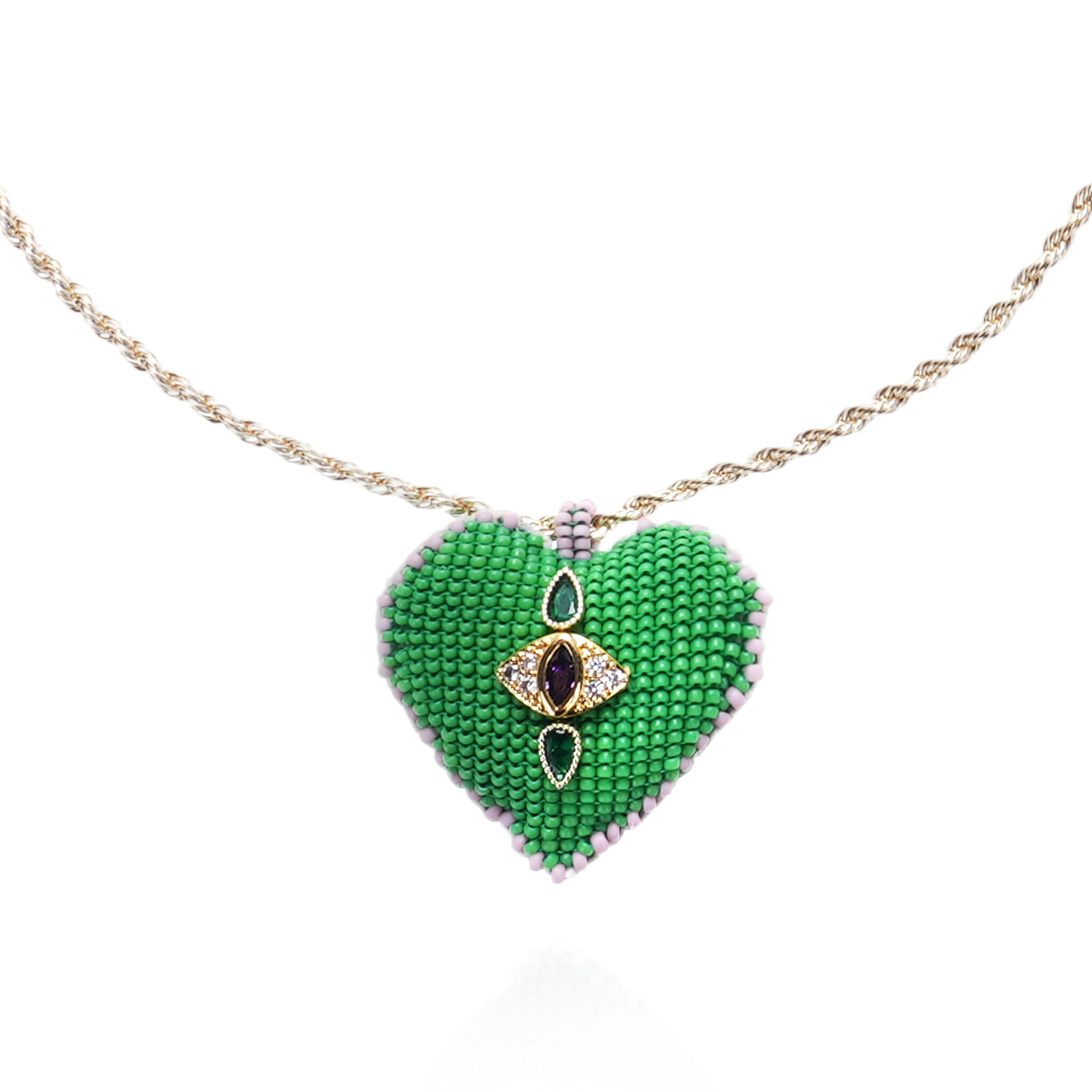 Fortaza Necklace Vert-2