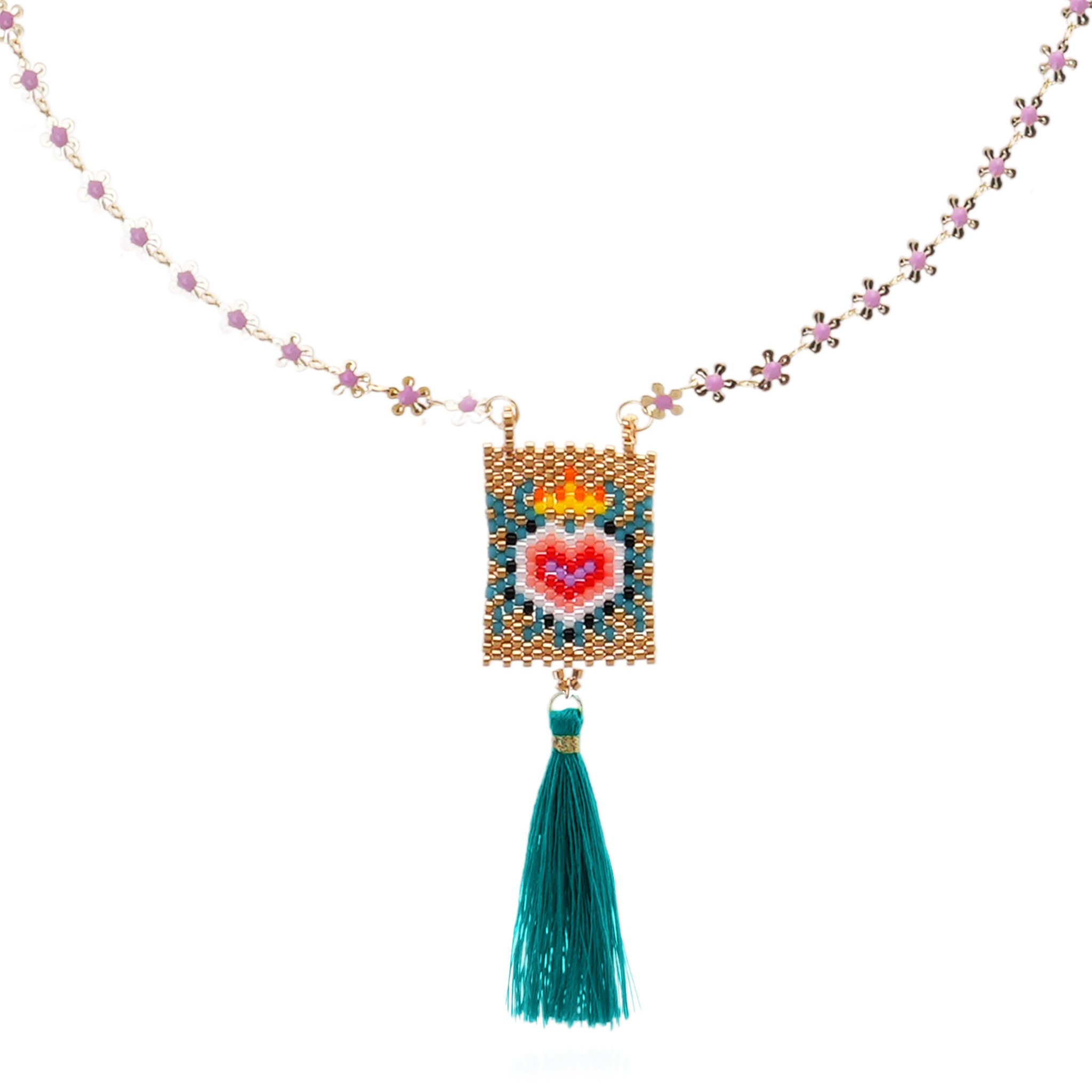 Bonito Necklace Turquoise-2