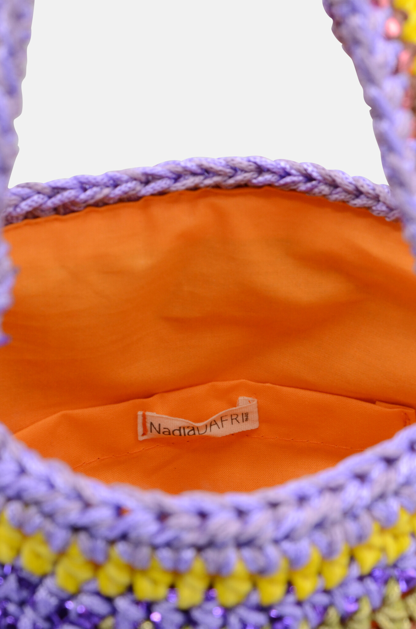 Feriha Bag Medium Yellow Lilac-5