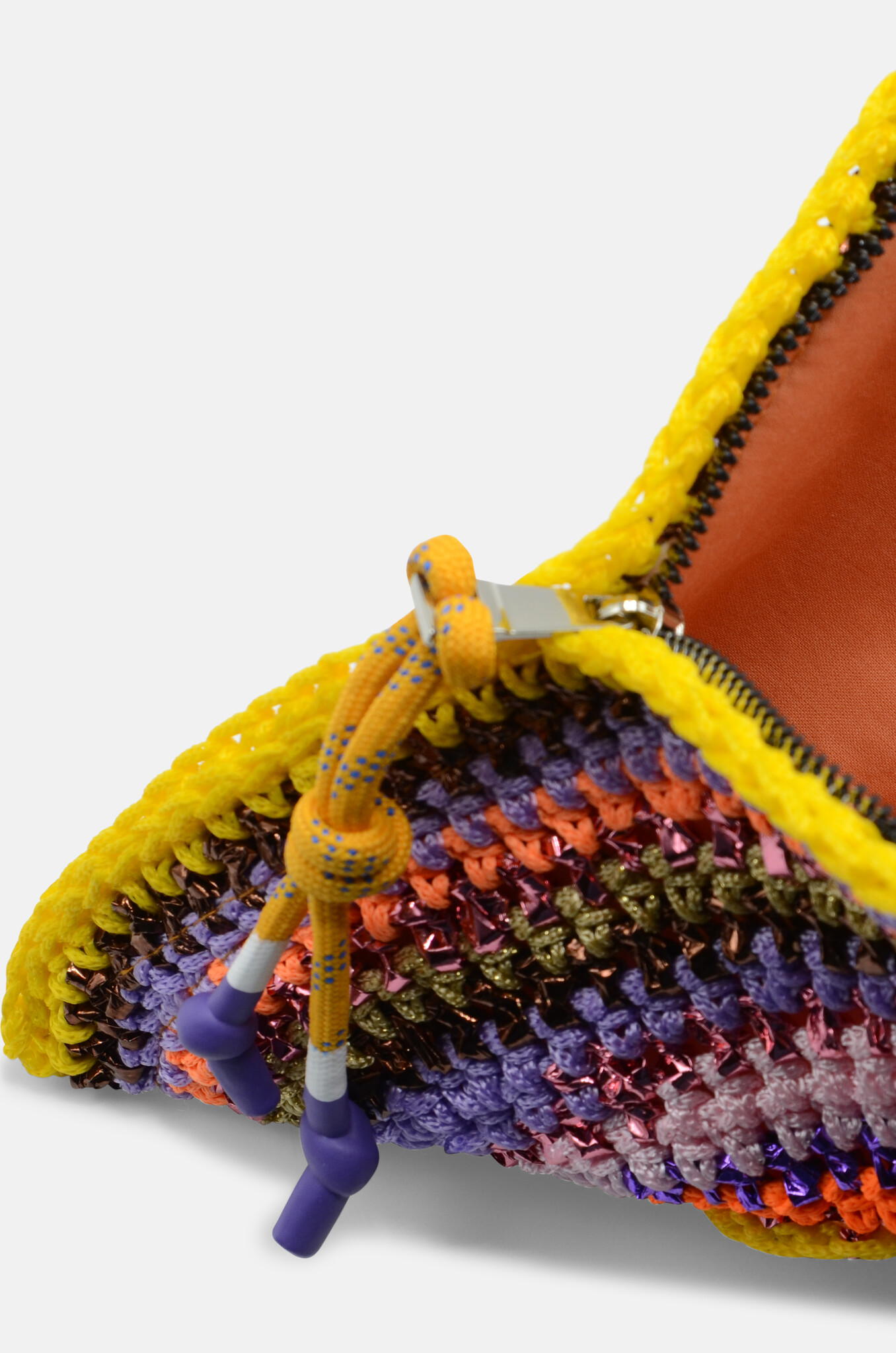 Ebru Clutch Medium Yellow Violet-4