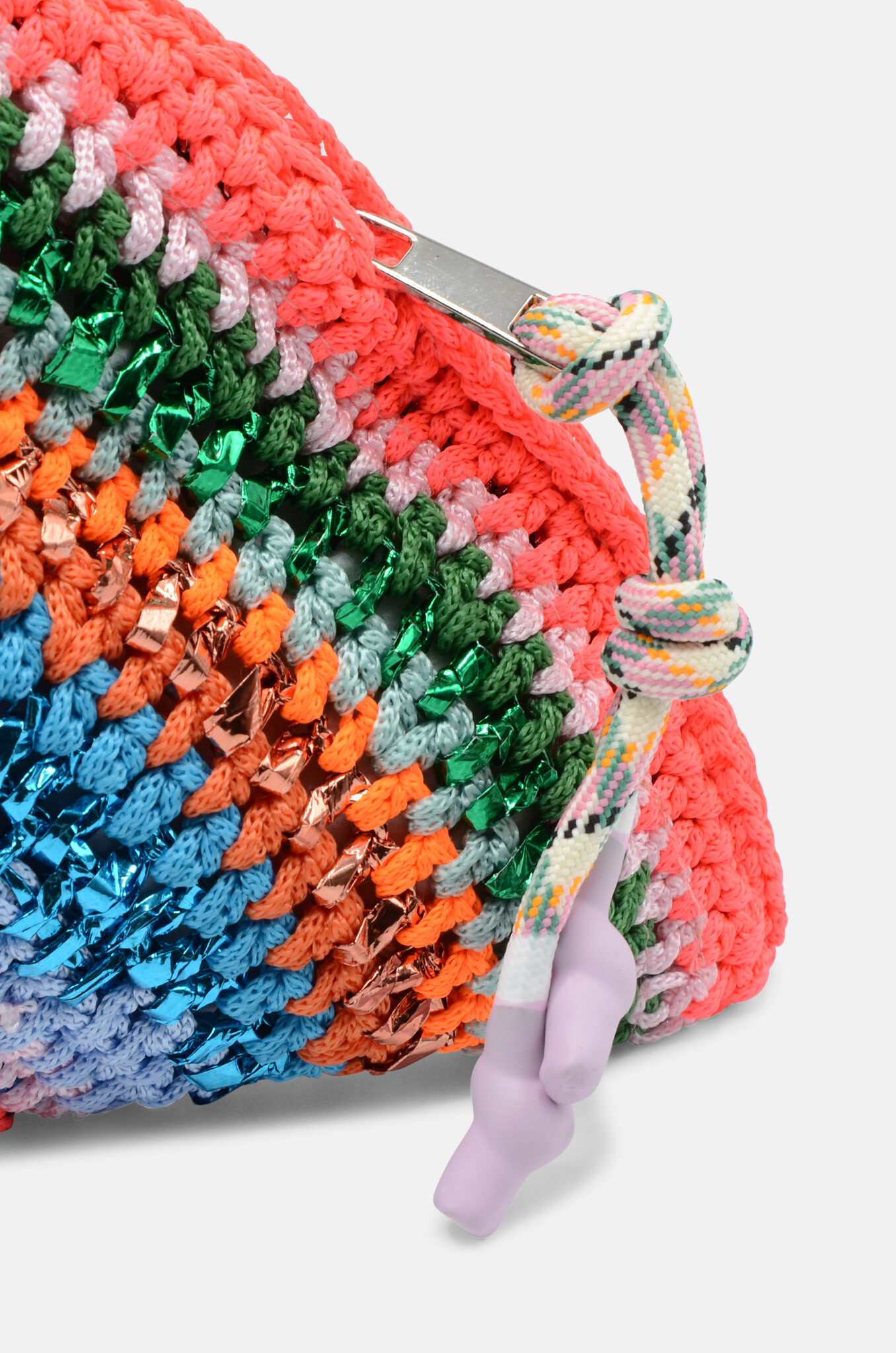 Ebru Clutch Medium Orange Blue-2