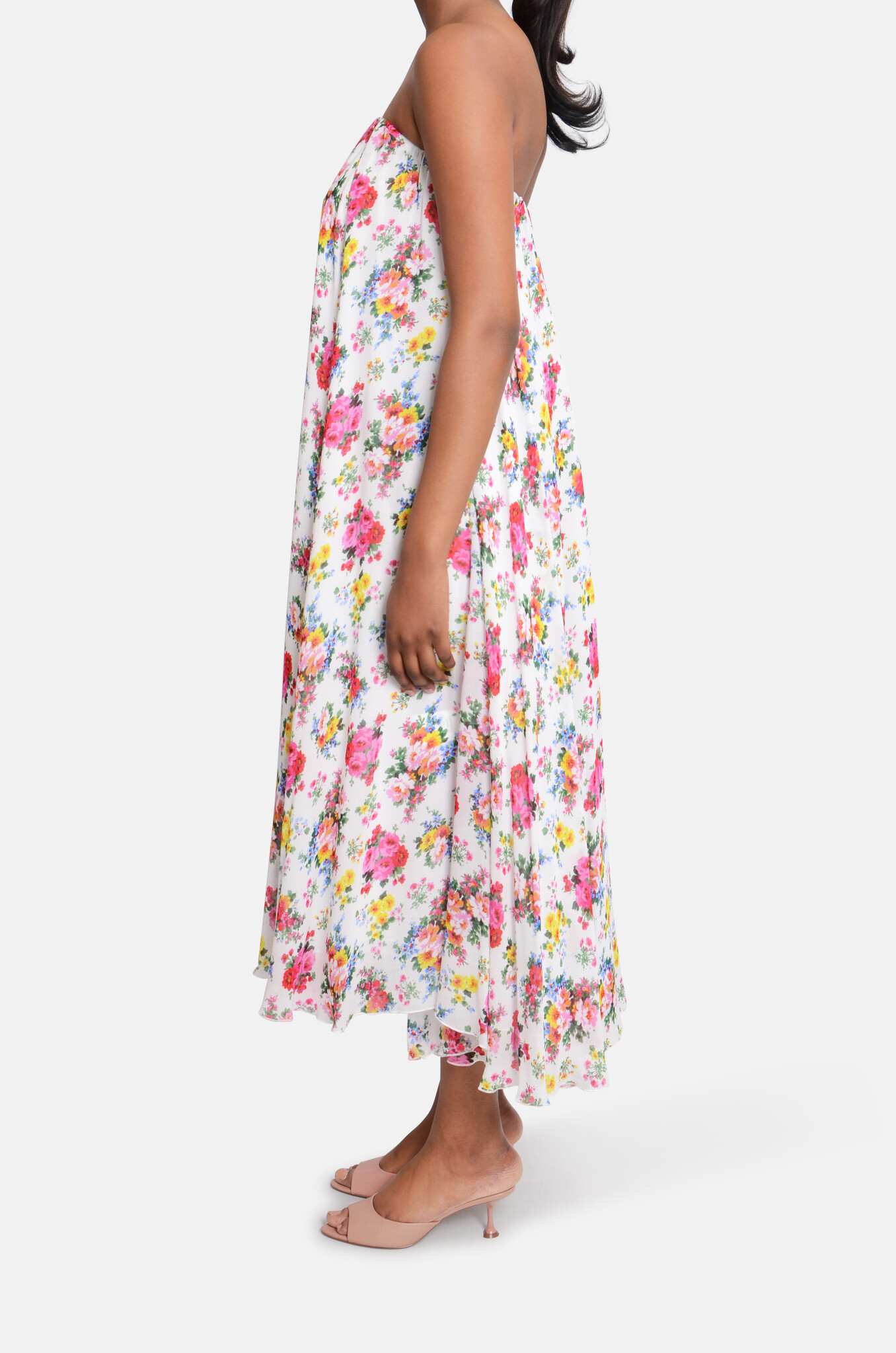 Floral Maxi Skirt or Bandeau Dress-3