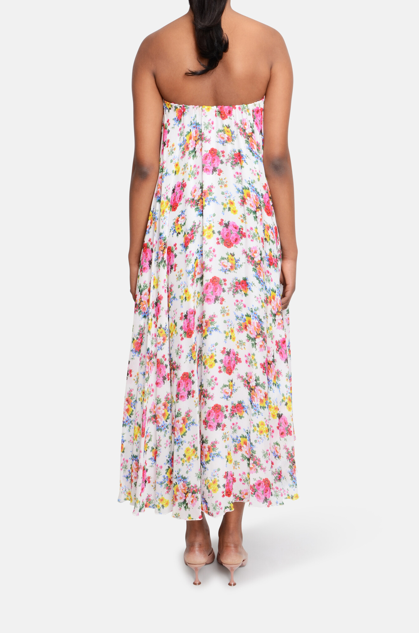 Floral Maxi Skirt or Bandeau Dress-4
