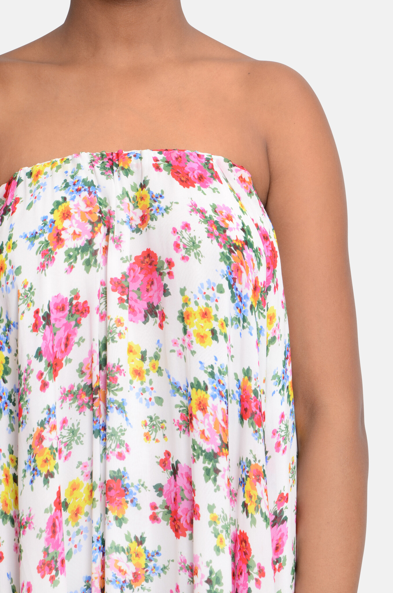 Floral Maxi Skirt or Bandeau Dress-5