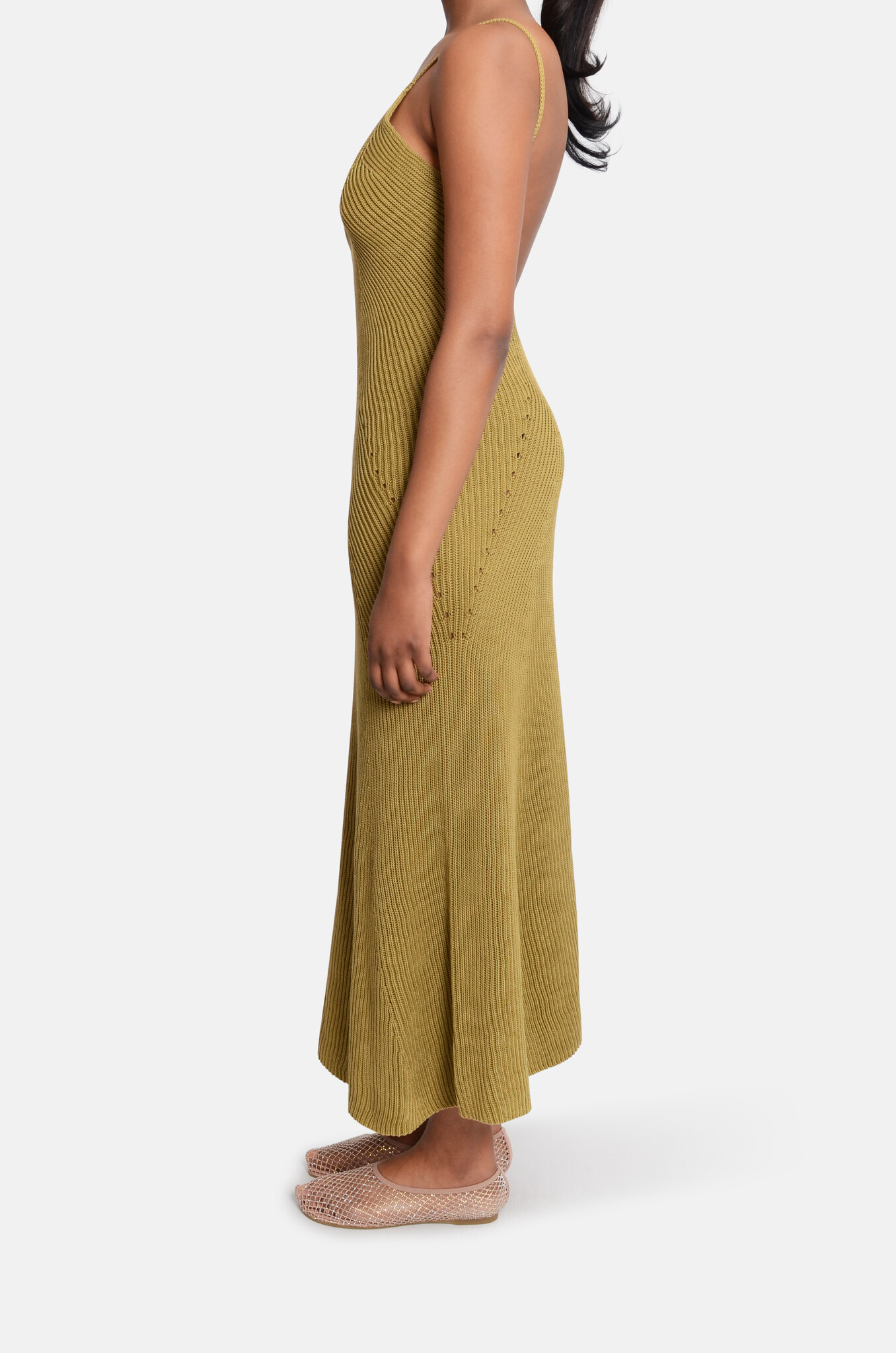 Josh Dress in Macha Tea-3