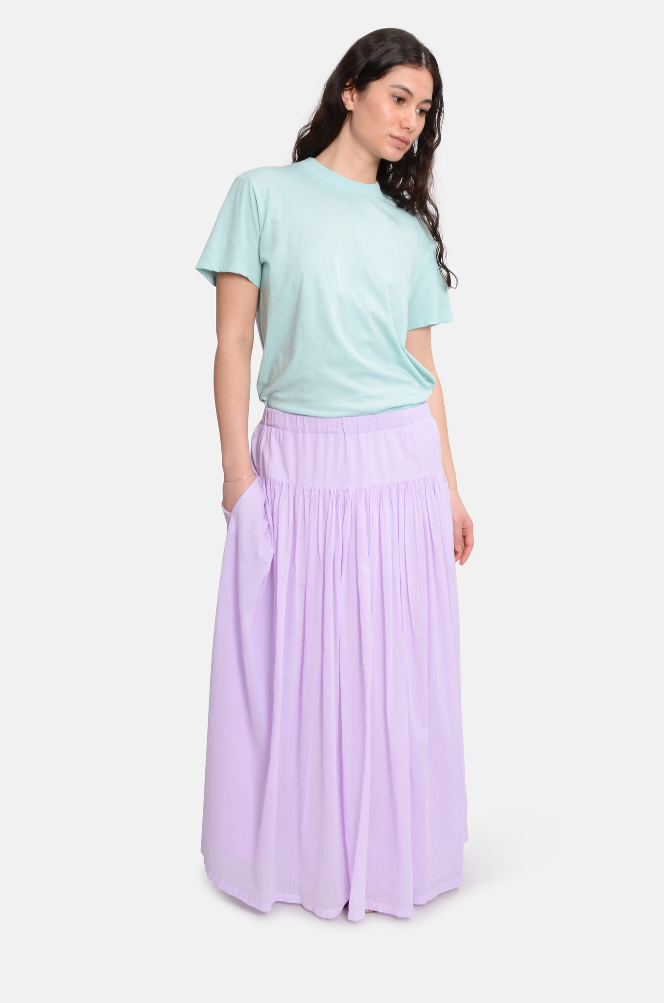 Vintage Skirt Light Purple-2