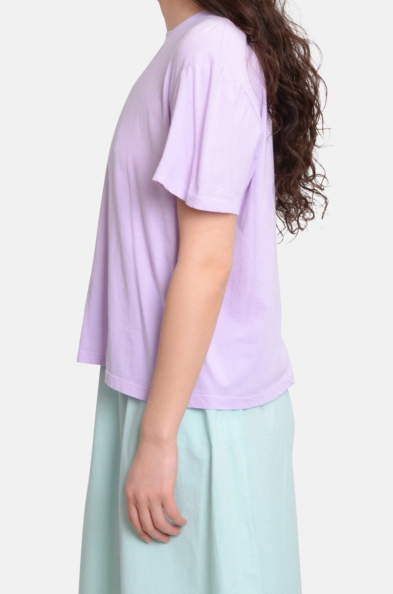 Man T-Shirt Light Purple-3