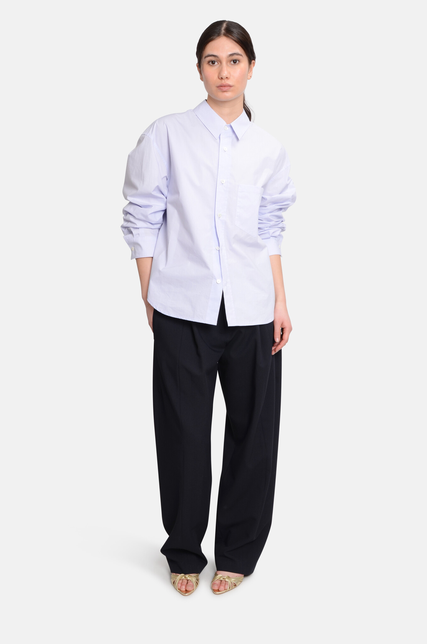 Basic Shirt Light Violet-2