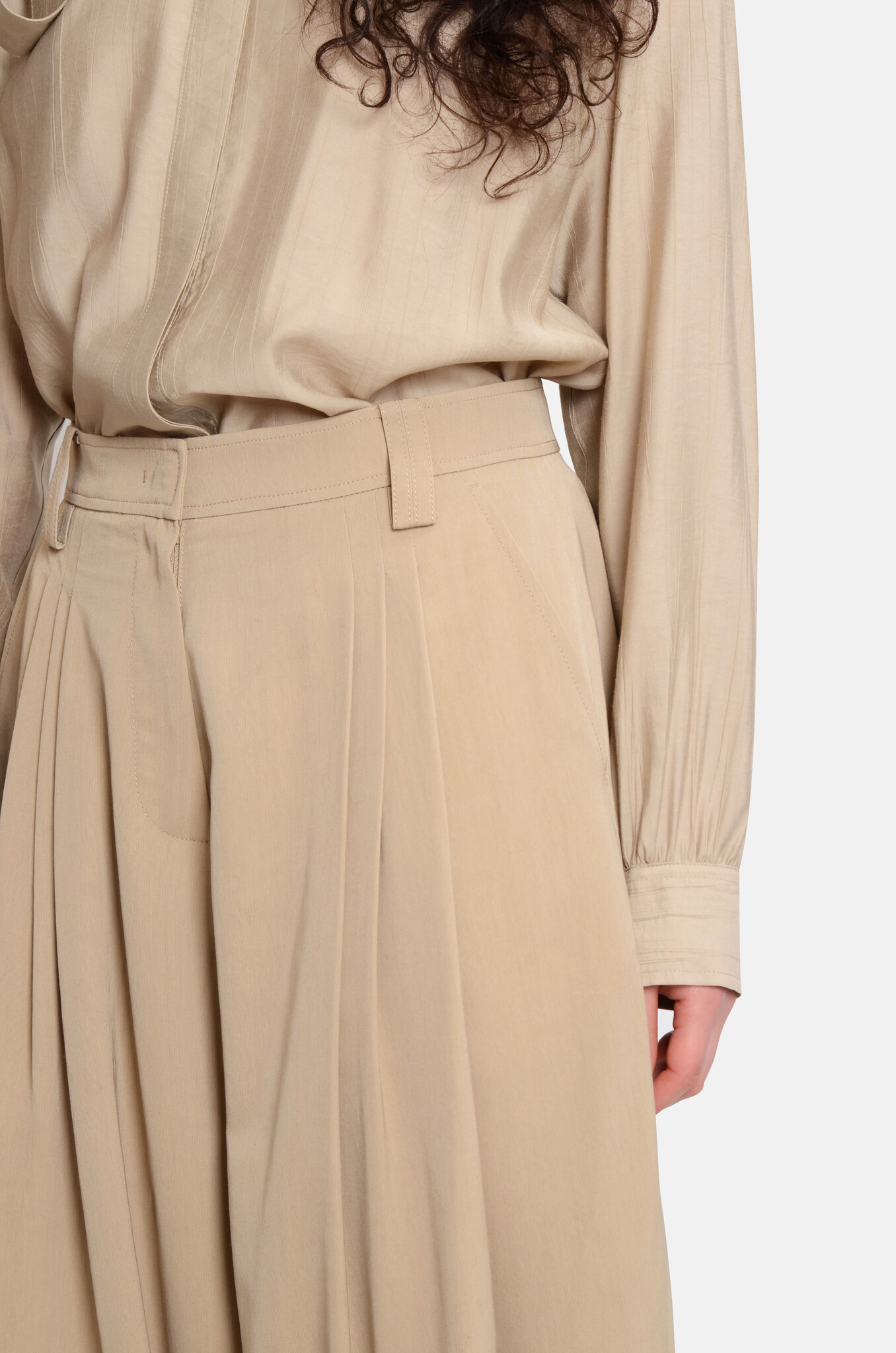 Triple Tucked Pants-6