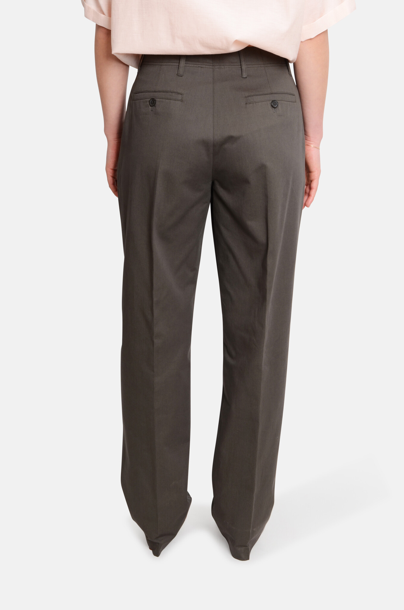 Sofia Trousers Military Green-4