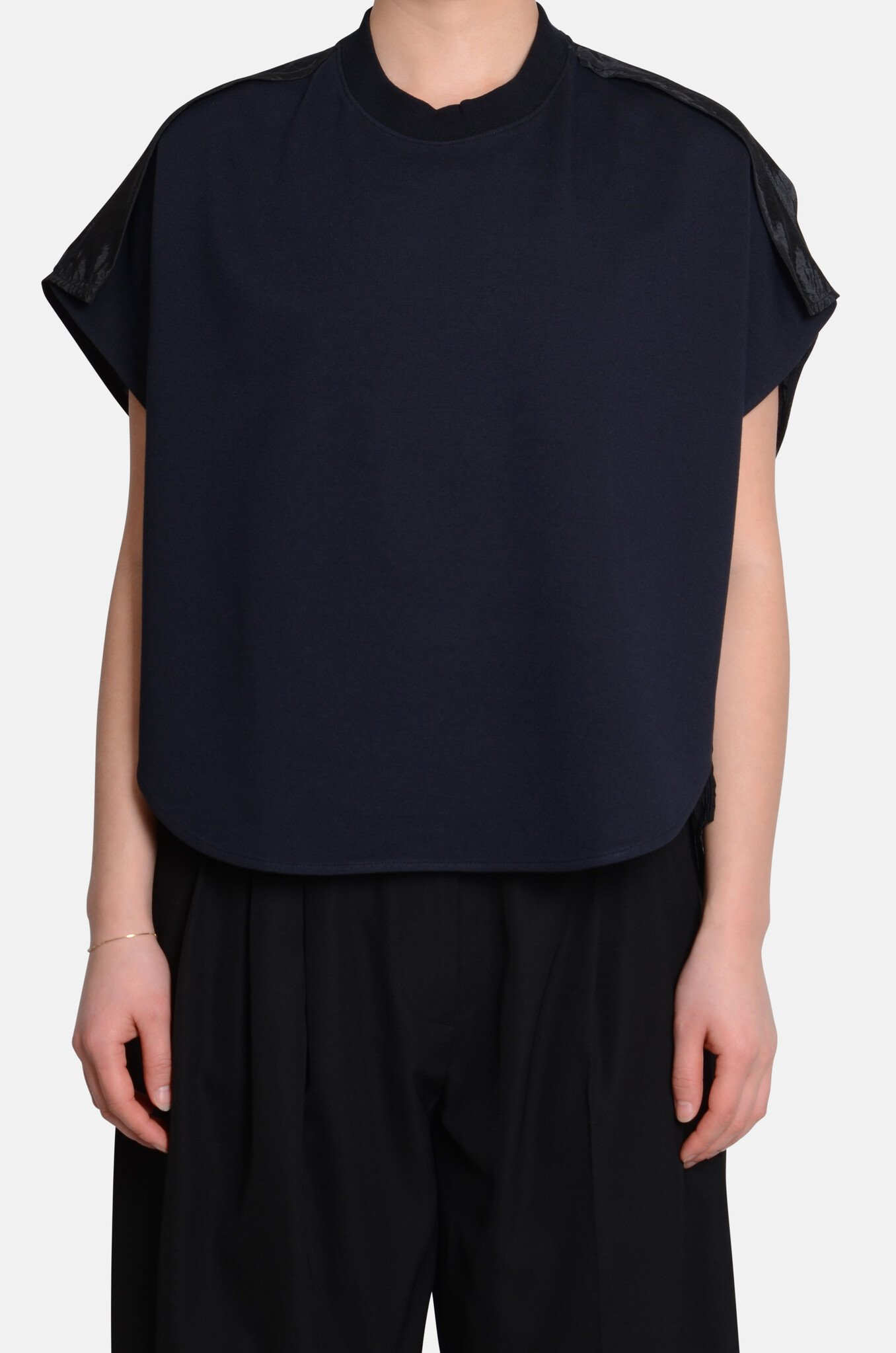 Block Combo T-Shirt Dark Navy-1