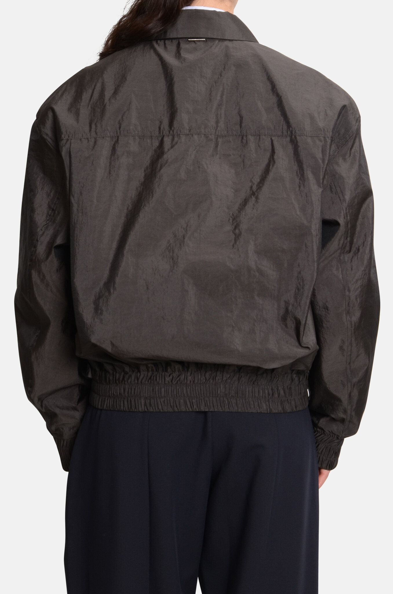 Bomber Jacket with Pockets-4