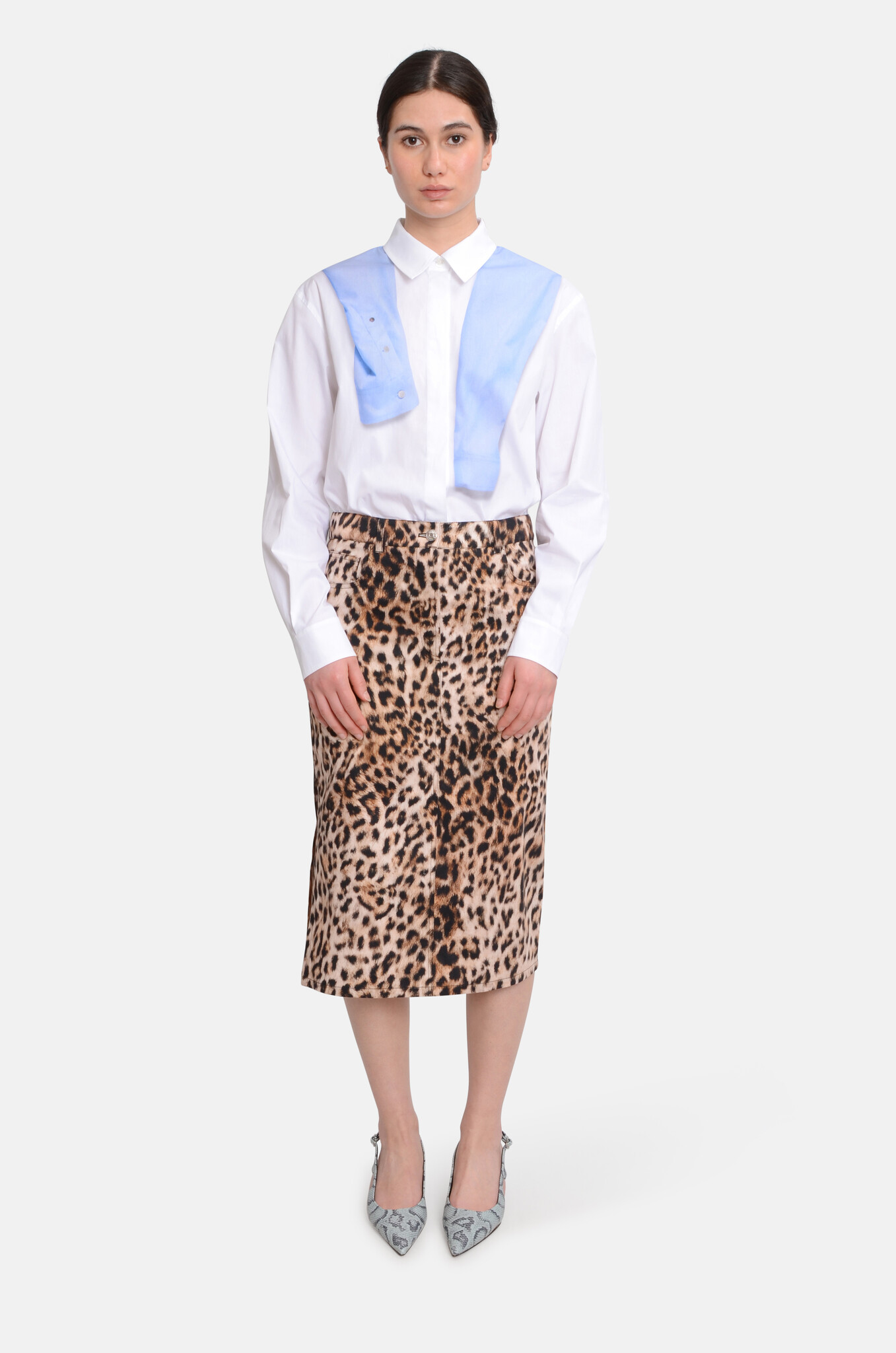 Leopard Pencil Skirt-6