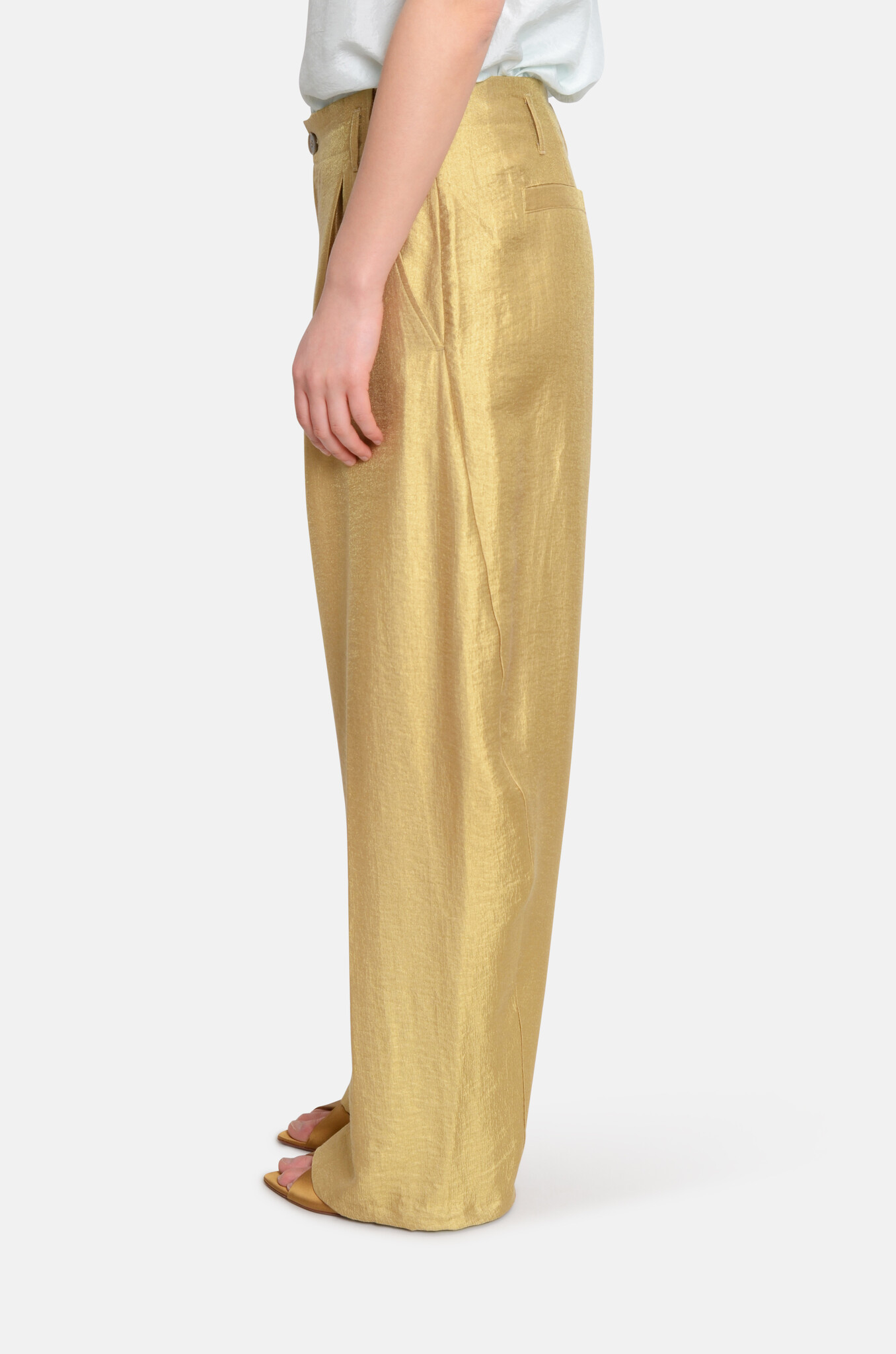 Thalia Pants in Gold-3