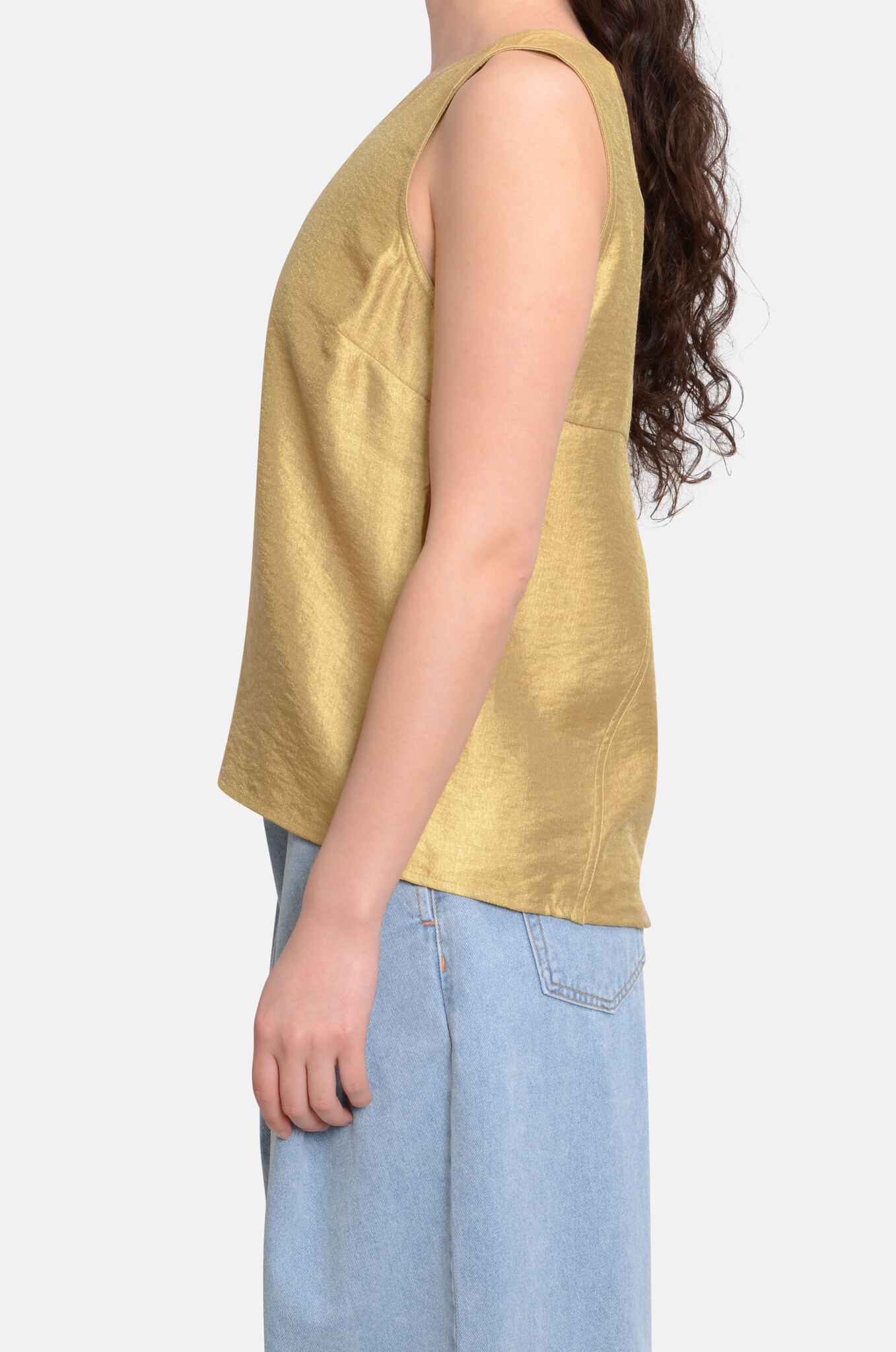 Piper Top in Gold-3