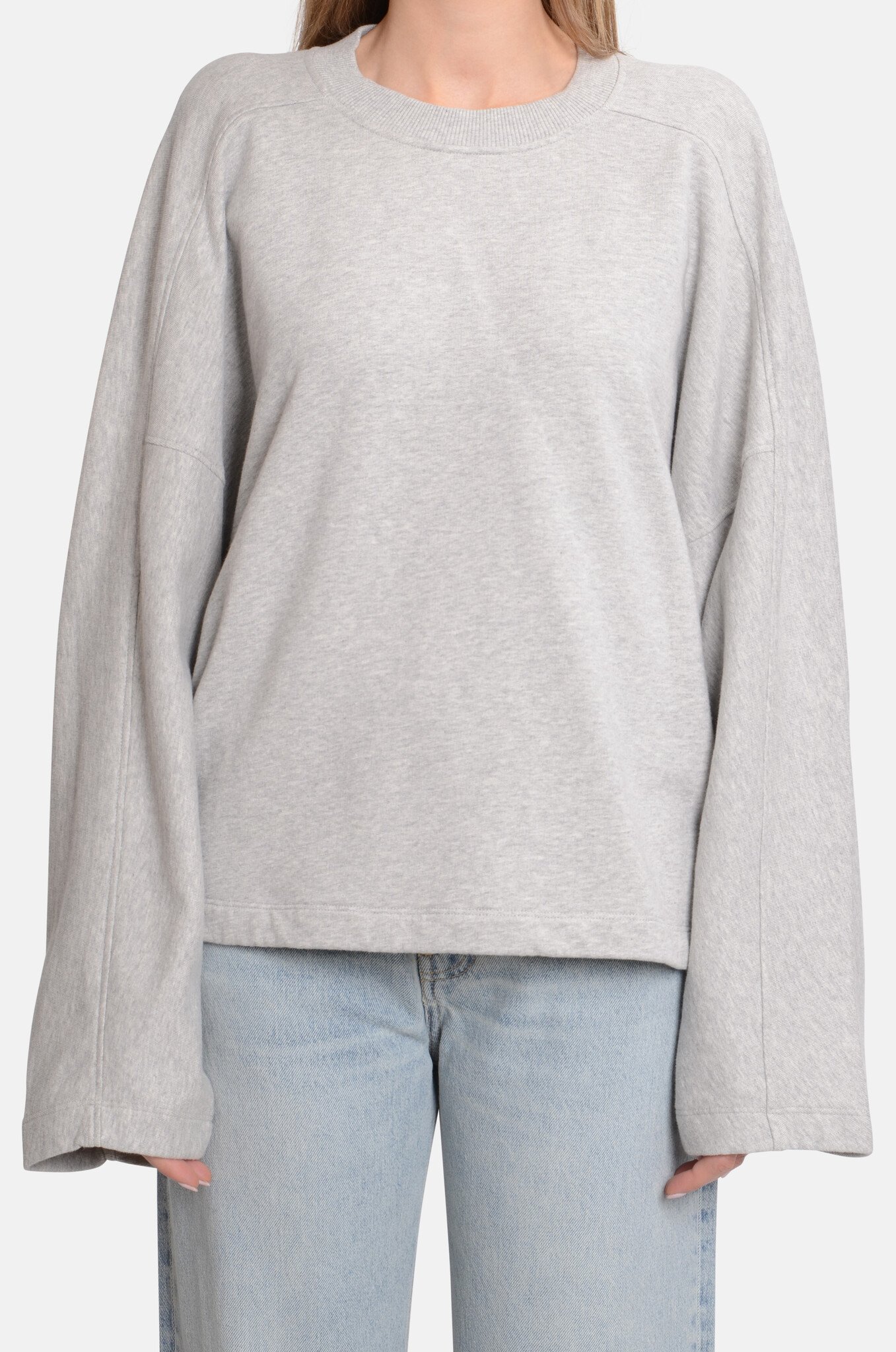 Gathered Sweatshirt-1